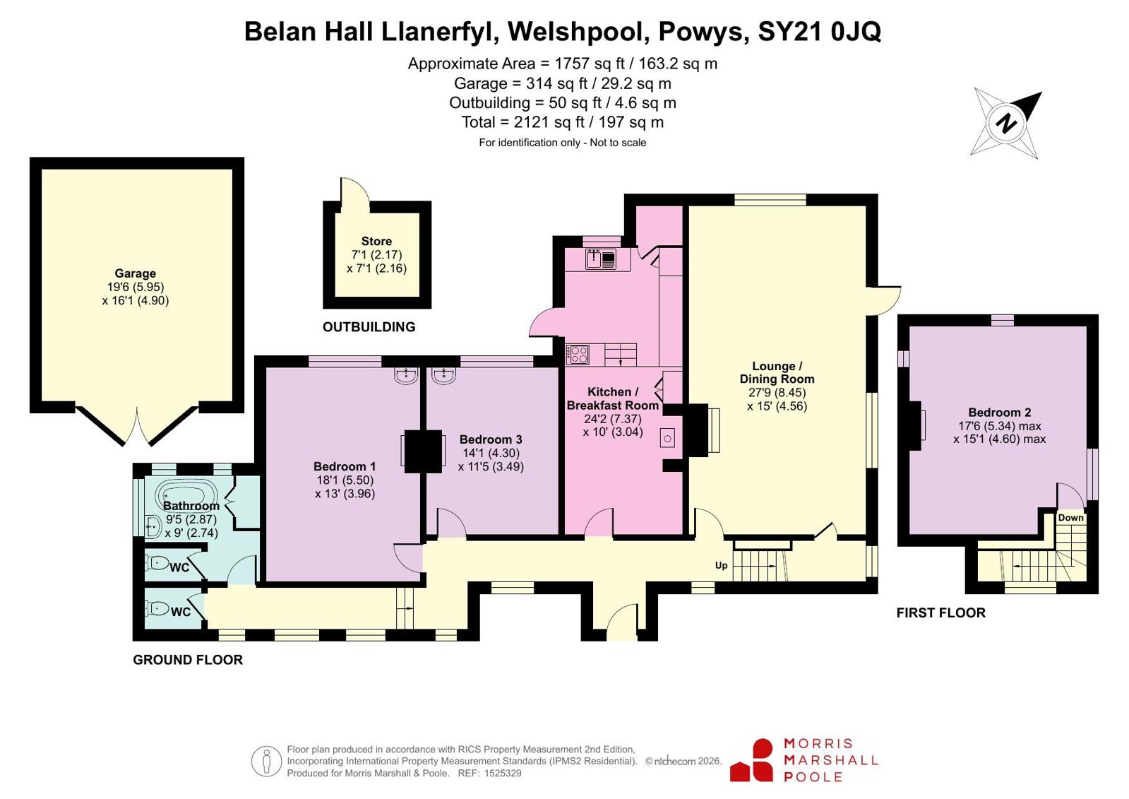 Llanerfyl, Powys floorplan