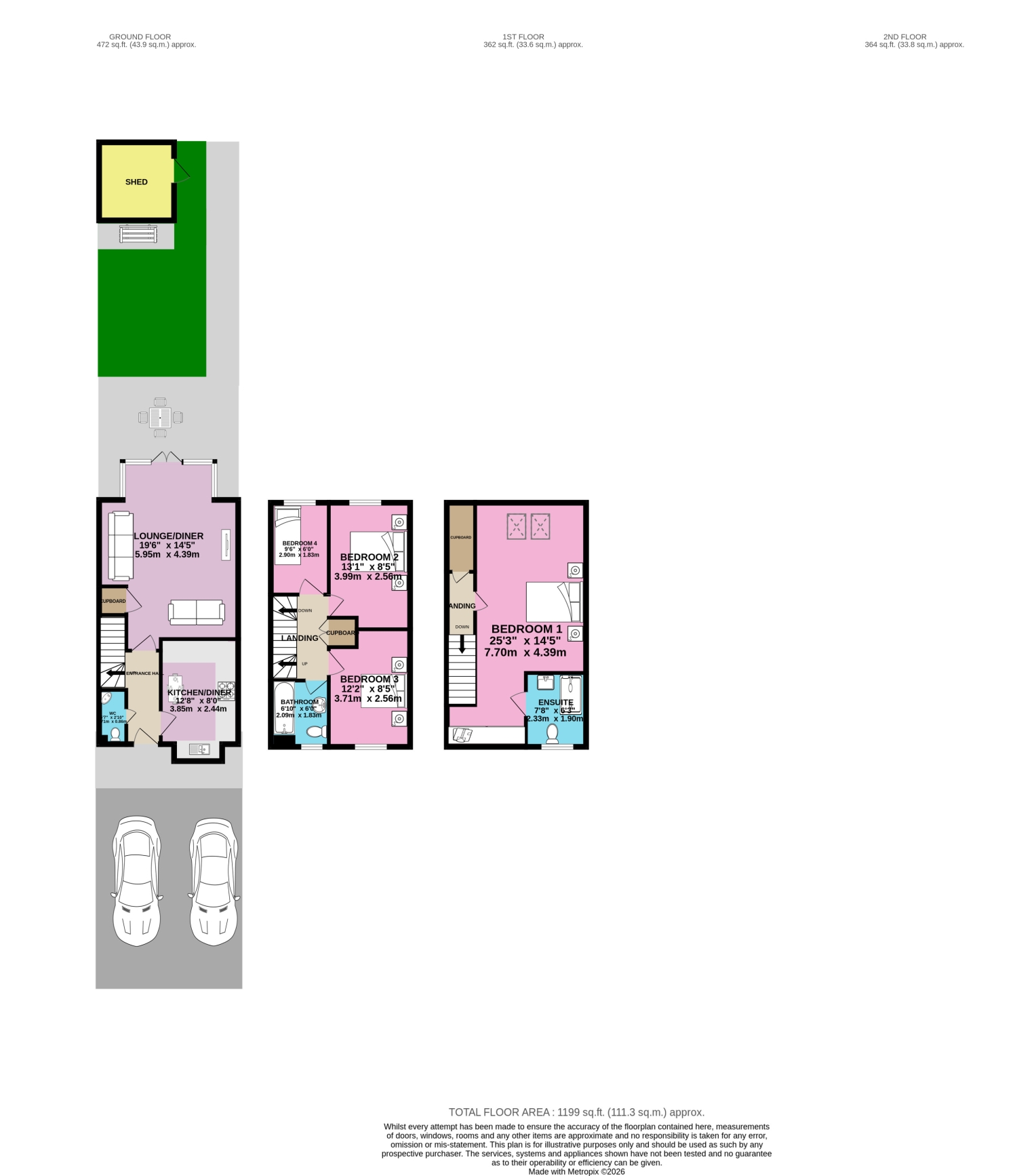 26, Dunnock Drive, Beverley floorplan