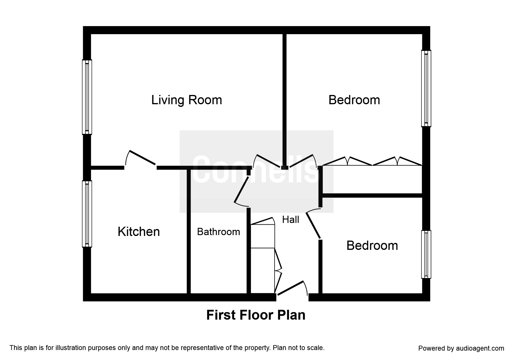 2 Bedrooms Flat for sale in Peregrine Close, Watford WD25