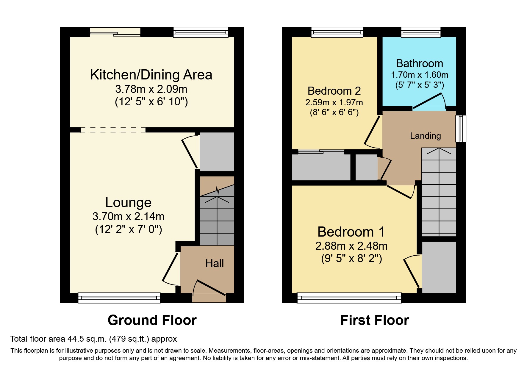 Fauldspark Crescent, Swinton, Glasgow G69, 2 bedroom semidetached