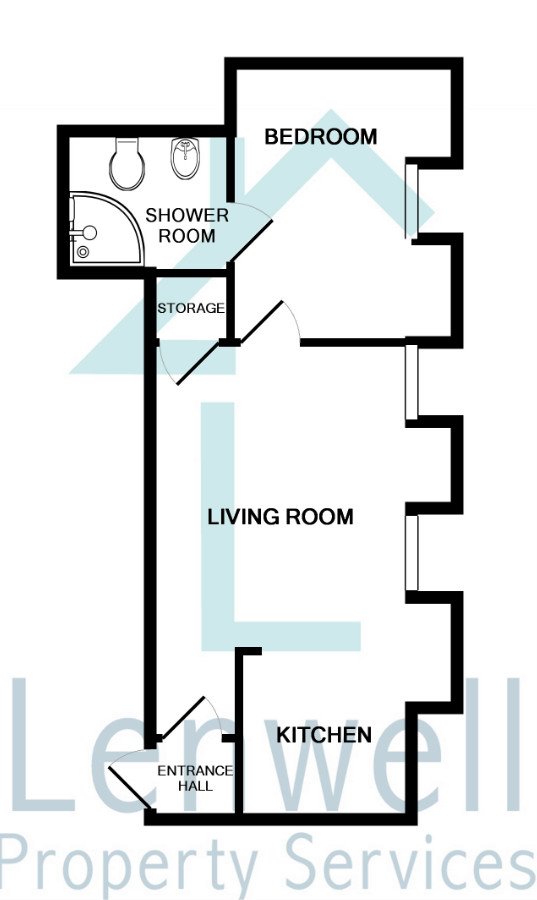 1 Bedrooms Flat to rent in George Street West, Luton LU1