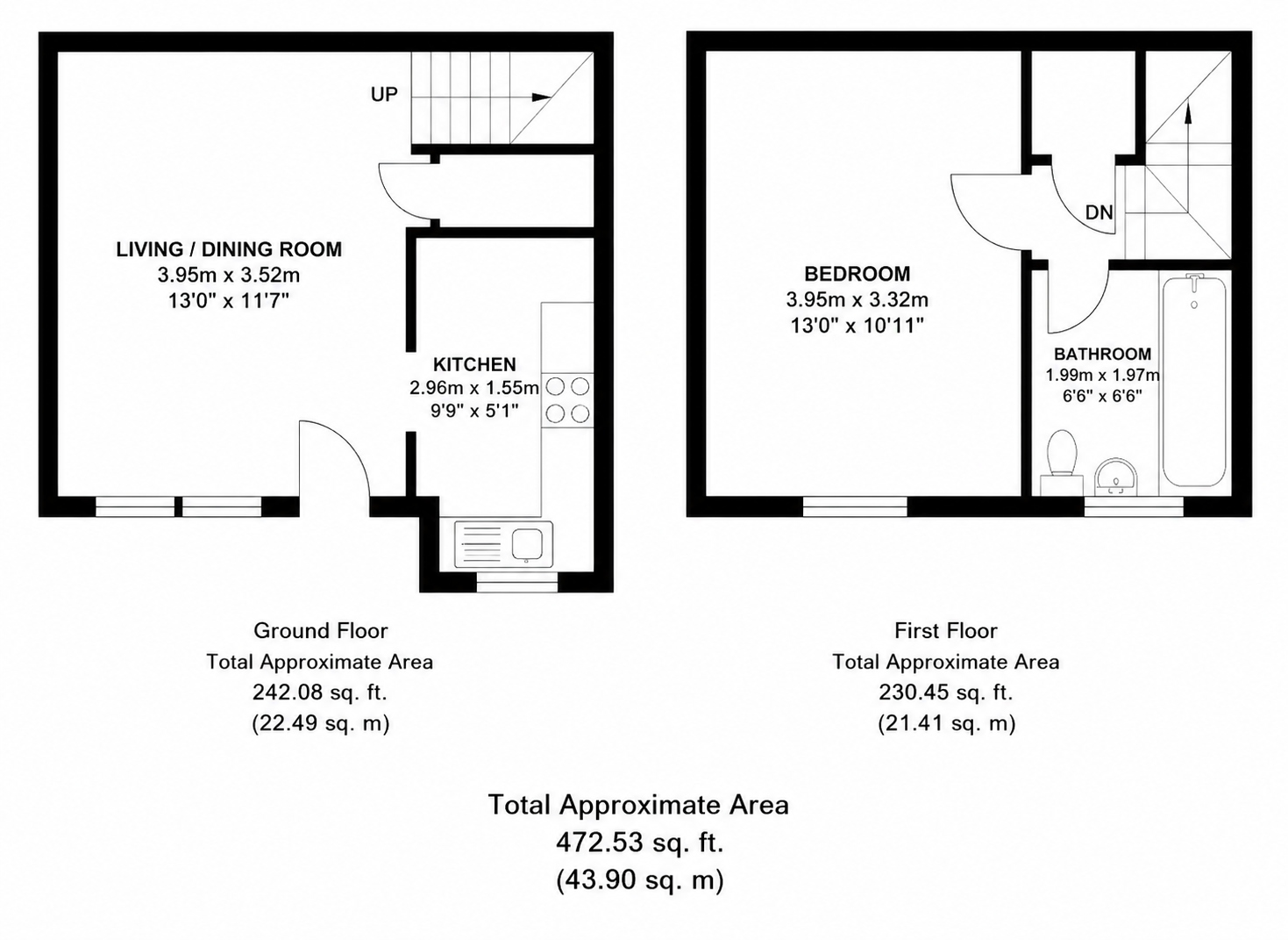 49, Overthorpe Close, Woking floorplan