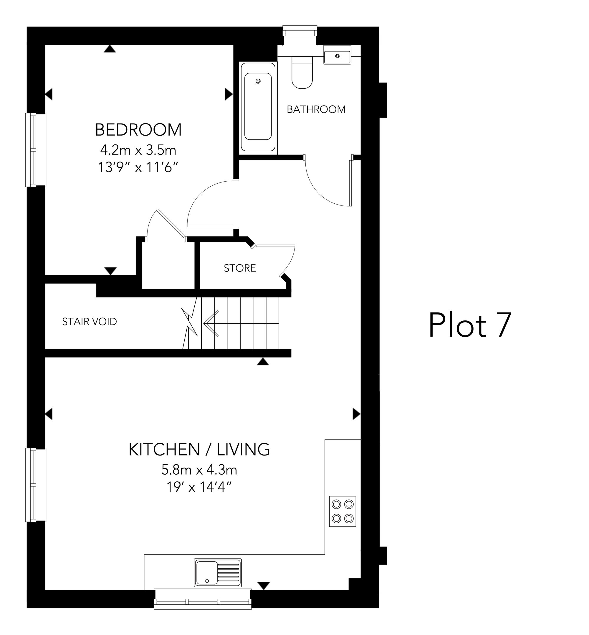 Plot 7, Blackhall Meadow, Billingshurst floorplan