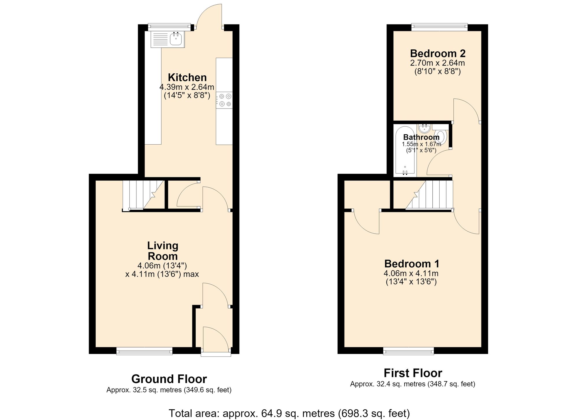 9 Rising Bridge Road, Accrington floorplan