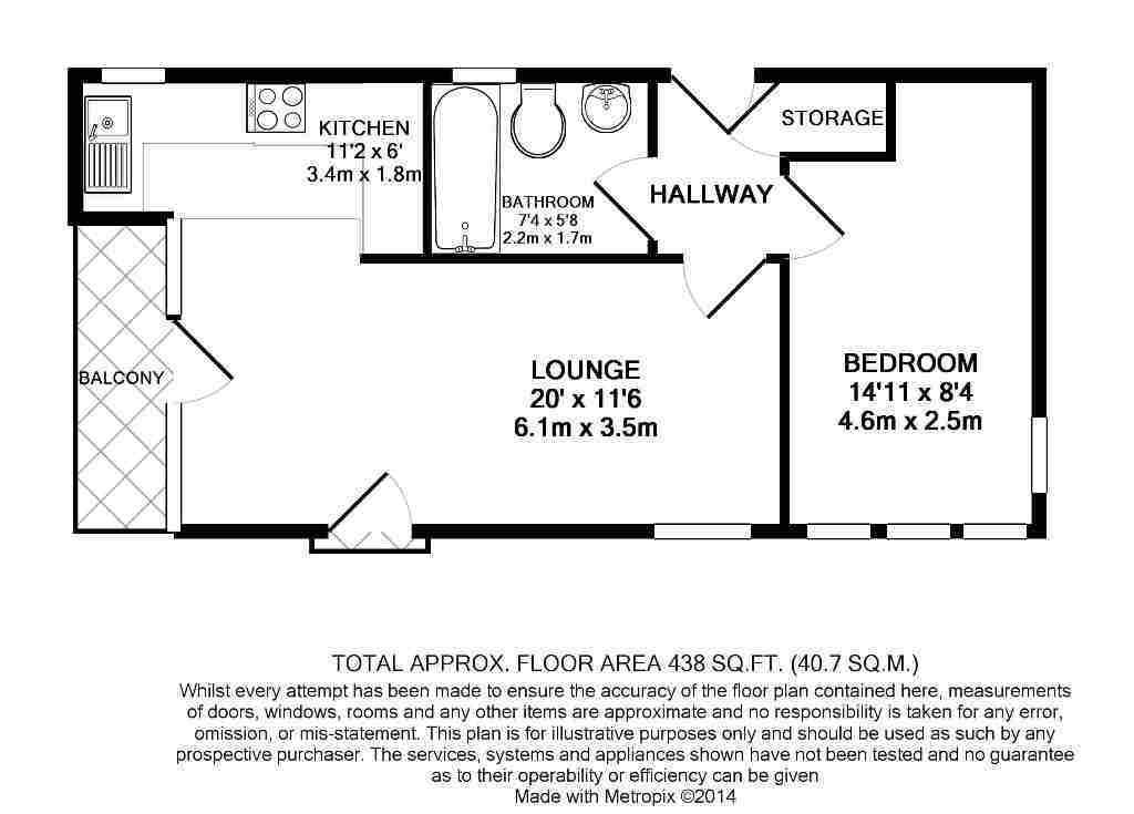 Flat 8, Lorcan Court, West Drayton floorplan