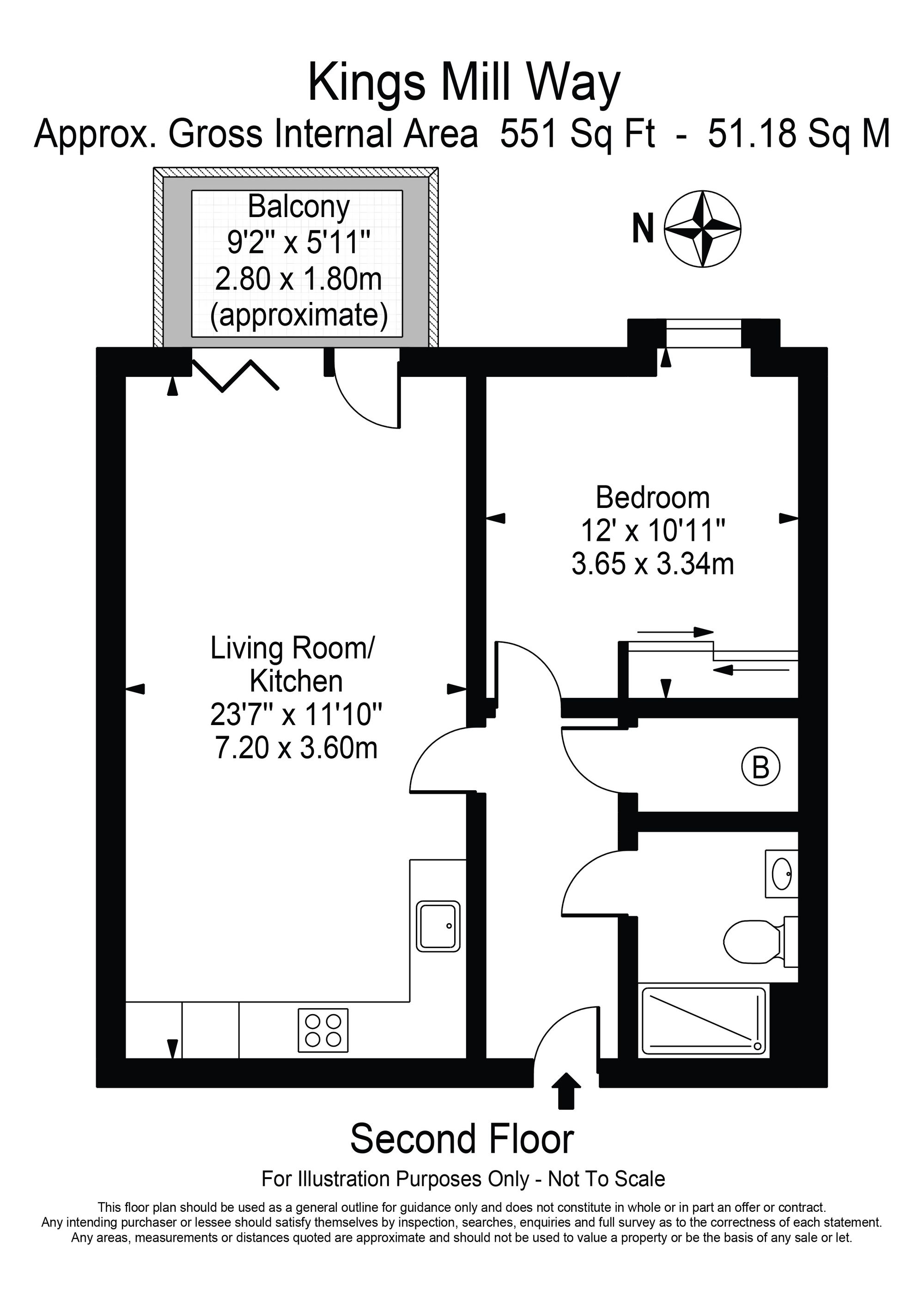 109 Kings Mill Way, Uxbridge floorplan