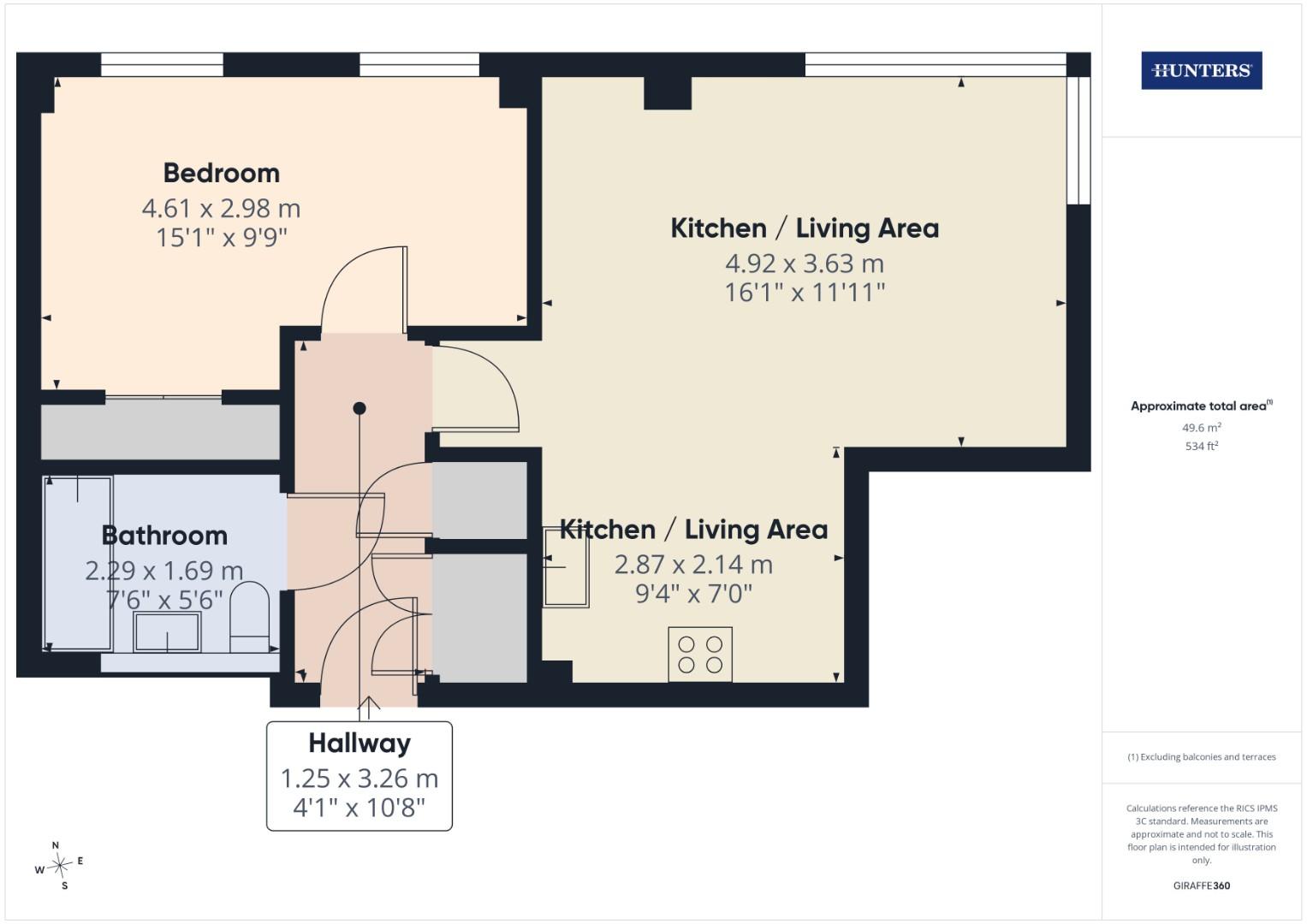 Flat 22, 1 Briton Street, Southampton floorplan