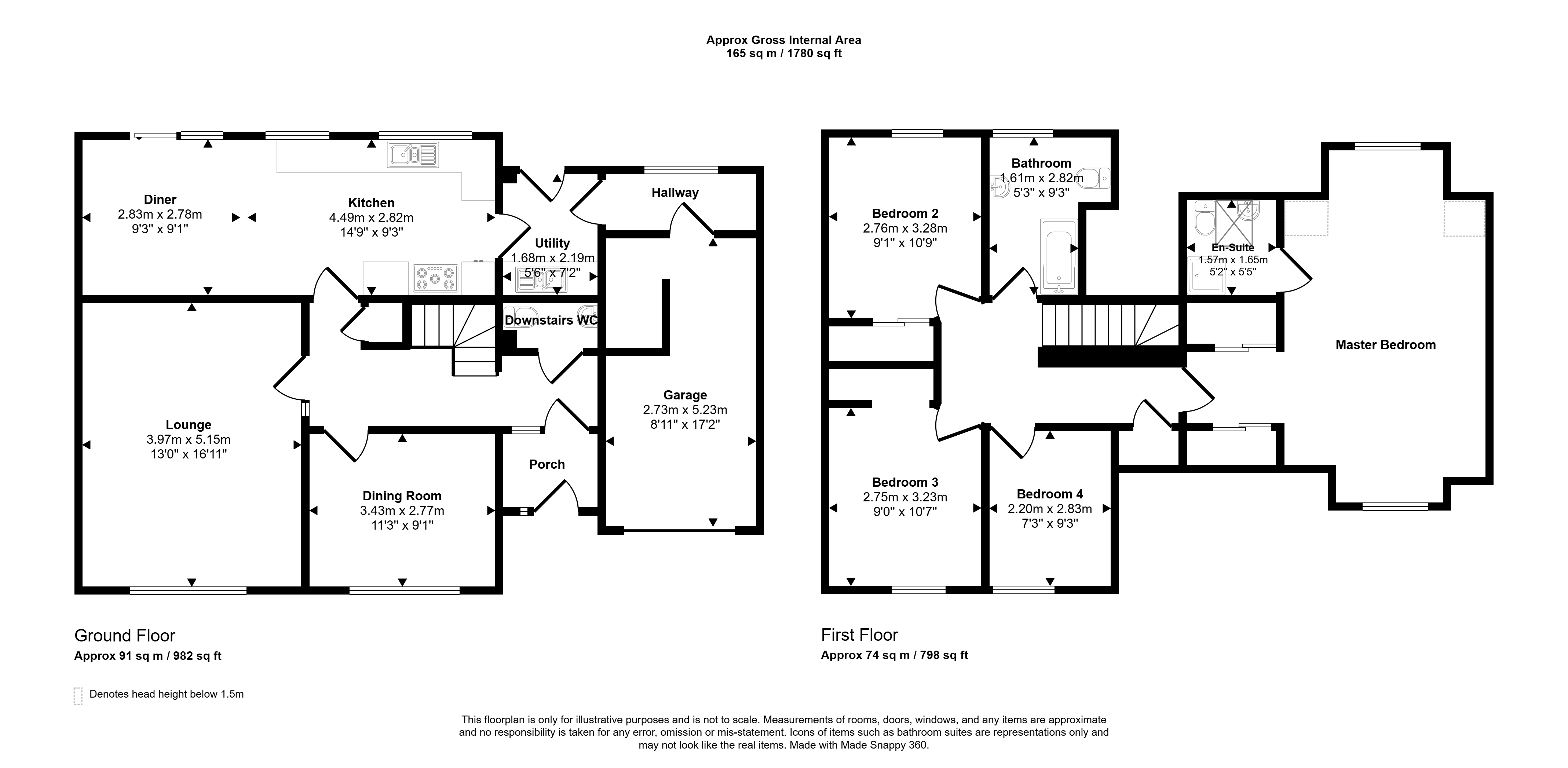 Grangewood, Morpeth floorplan