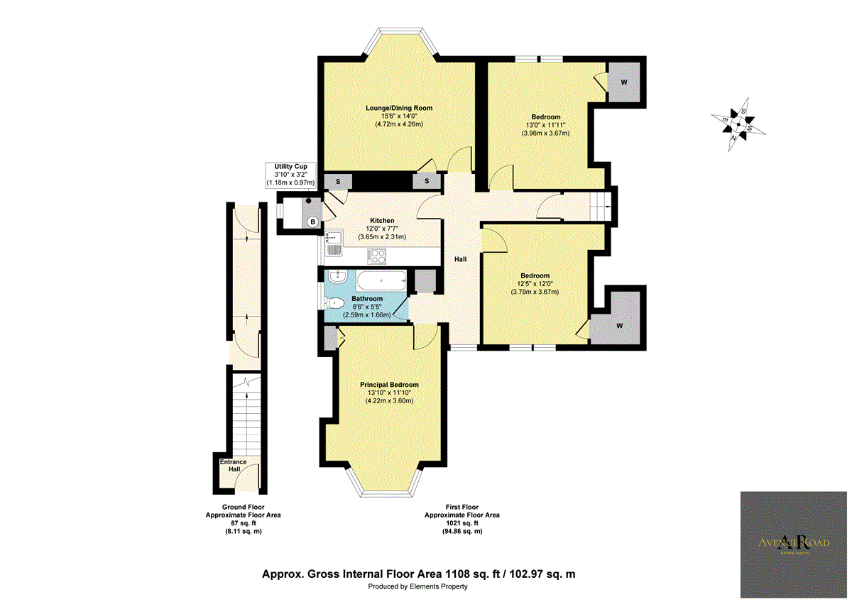 13 Park Crescent, Edinburgh floorplan
