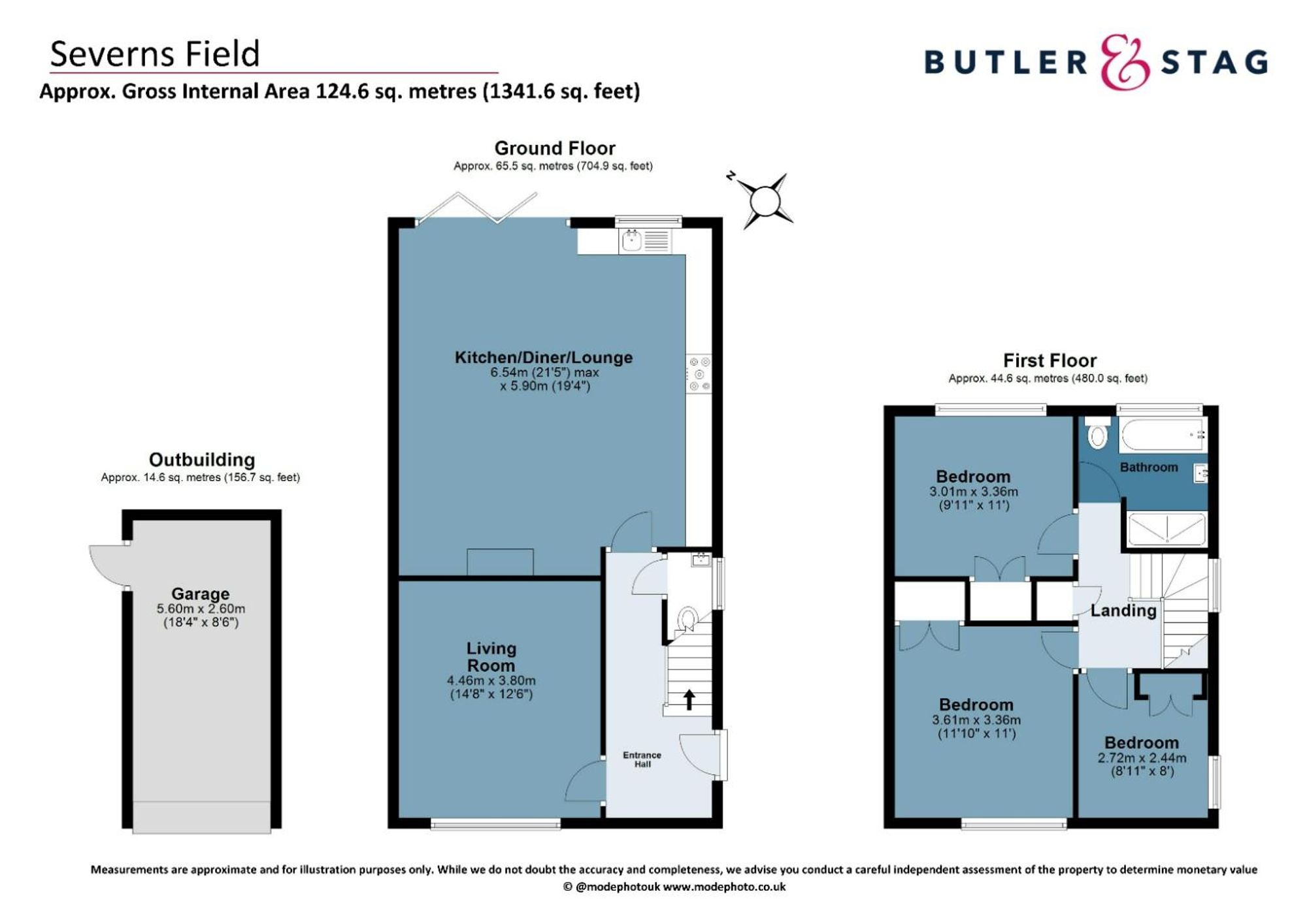 16 Severns Field, Epping floorplan