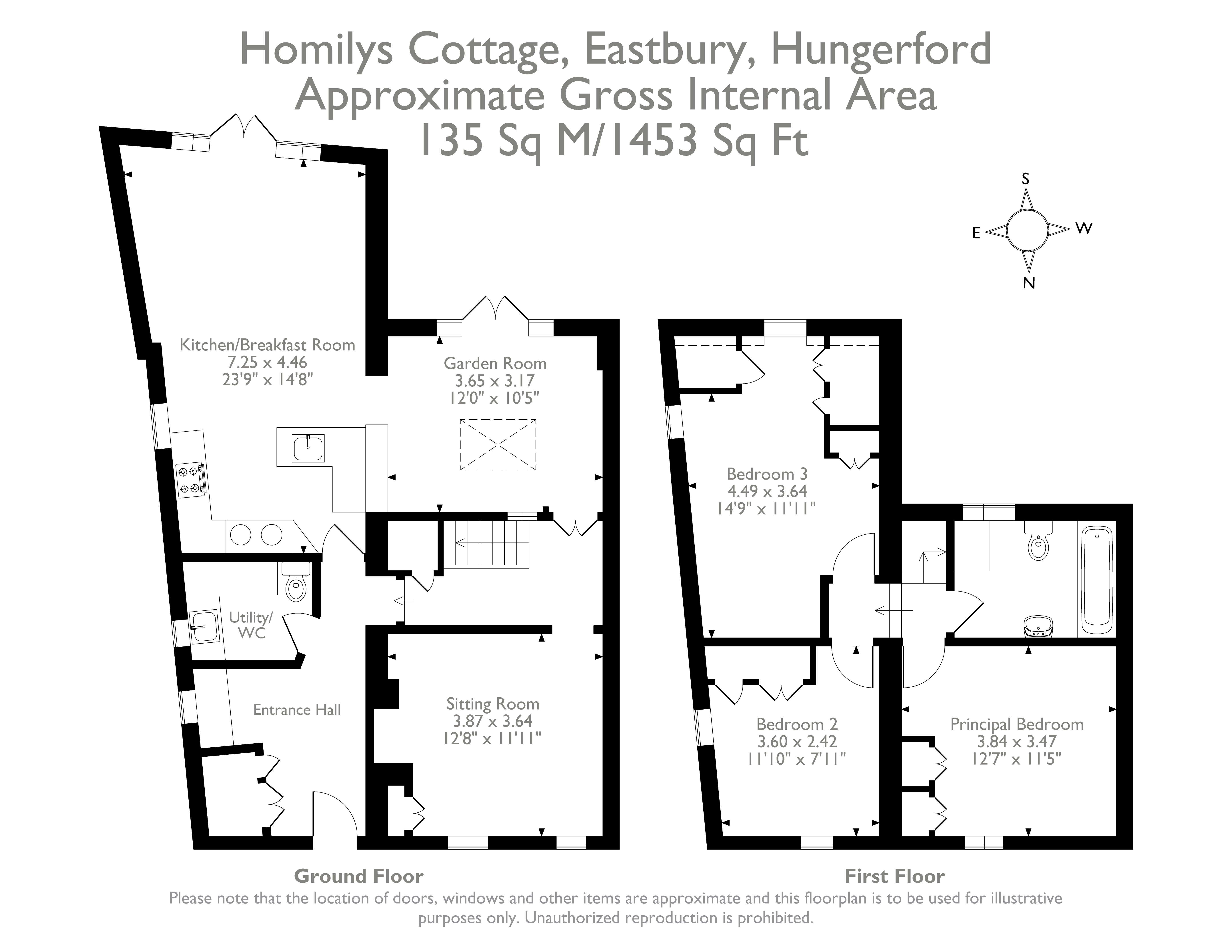 Homilys Cottage,, Eastbury, Berkshire floorplan
