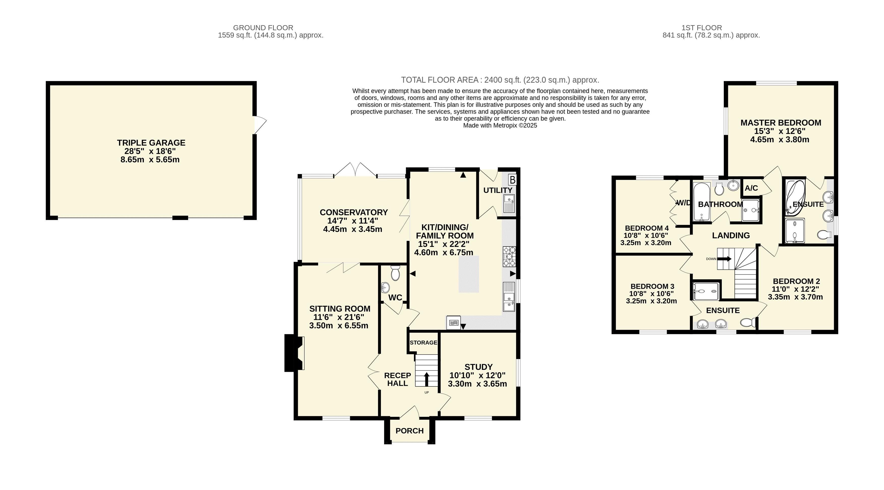 7, Stowbrook, Sidmouth floorplan
