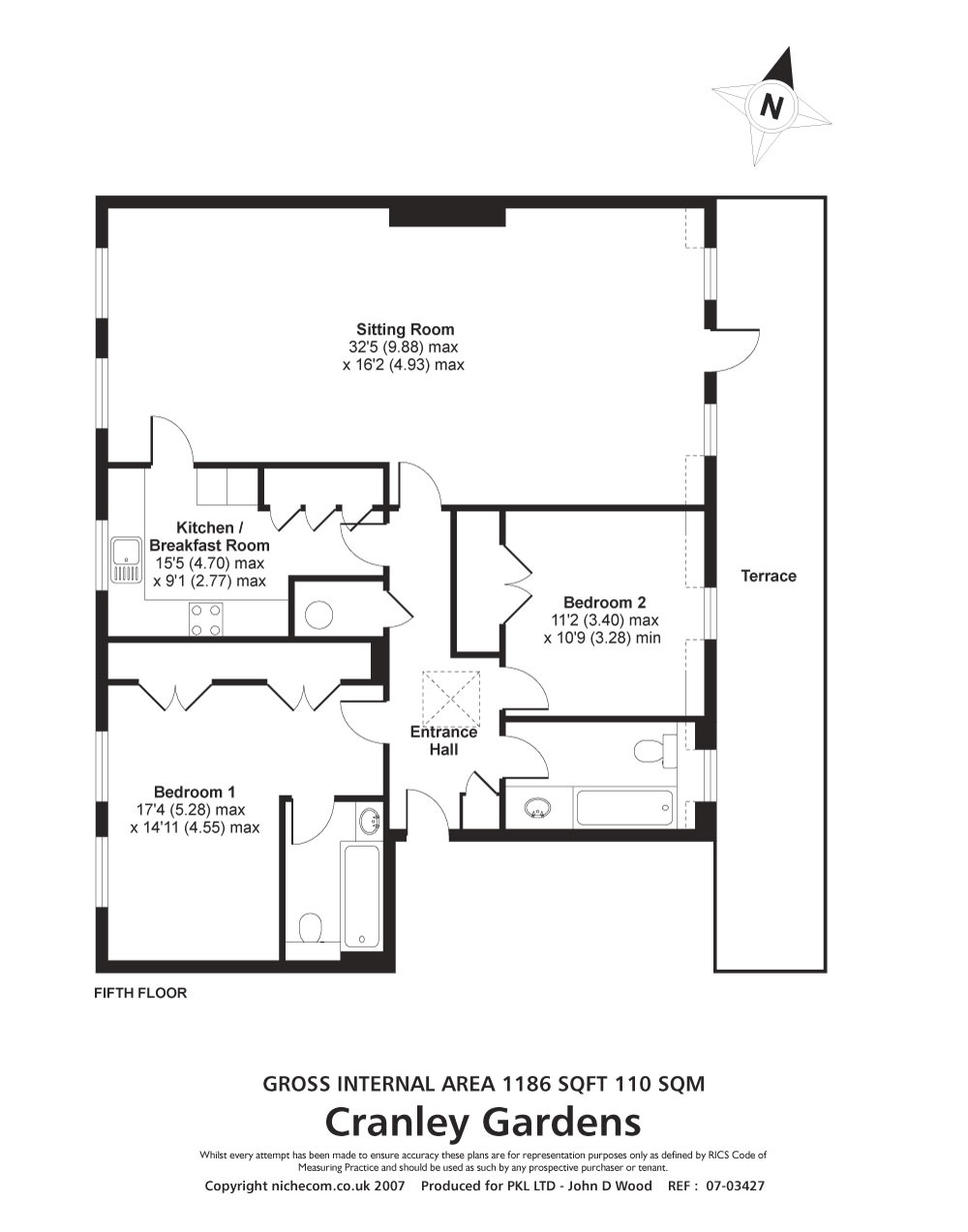 2 Bedrooms Flat to rent in Cranley Gardens, South Kensington SW7