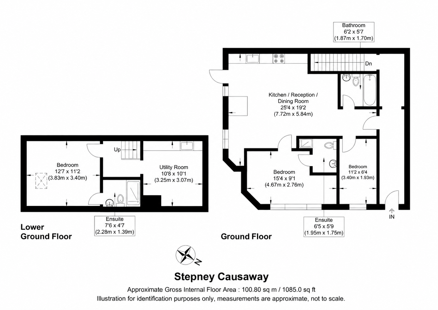 26, Stepney Causeway, London floorplan