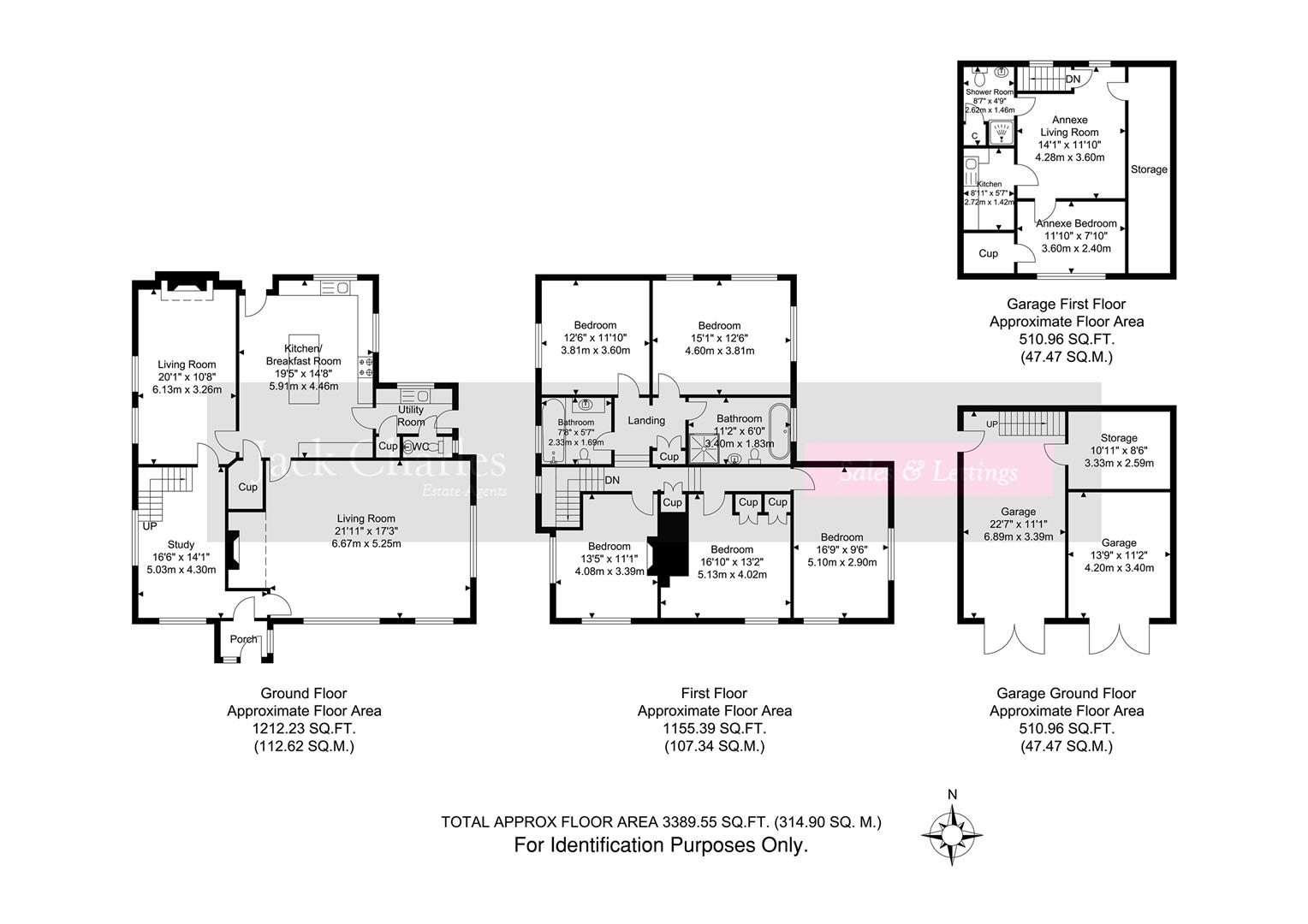 The Long Arm, 440, Bullen Lane, Tonbridge floorplan
