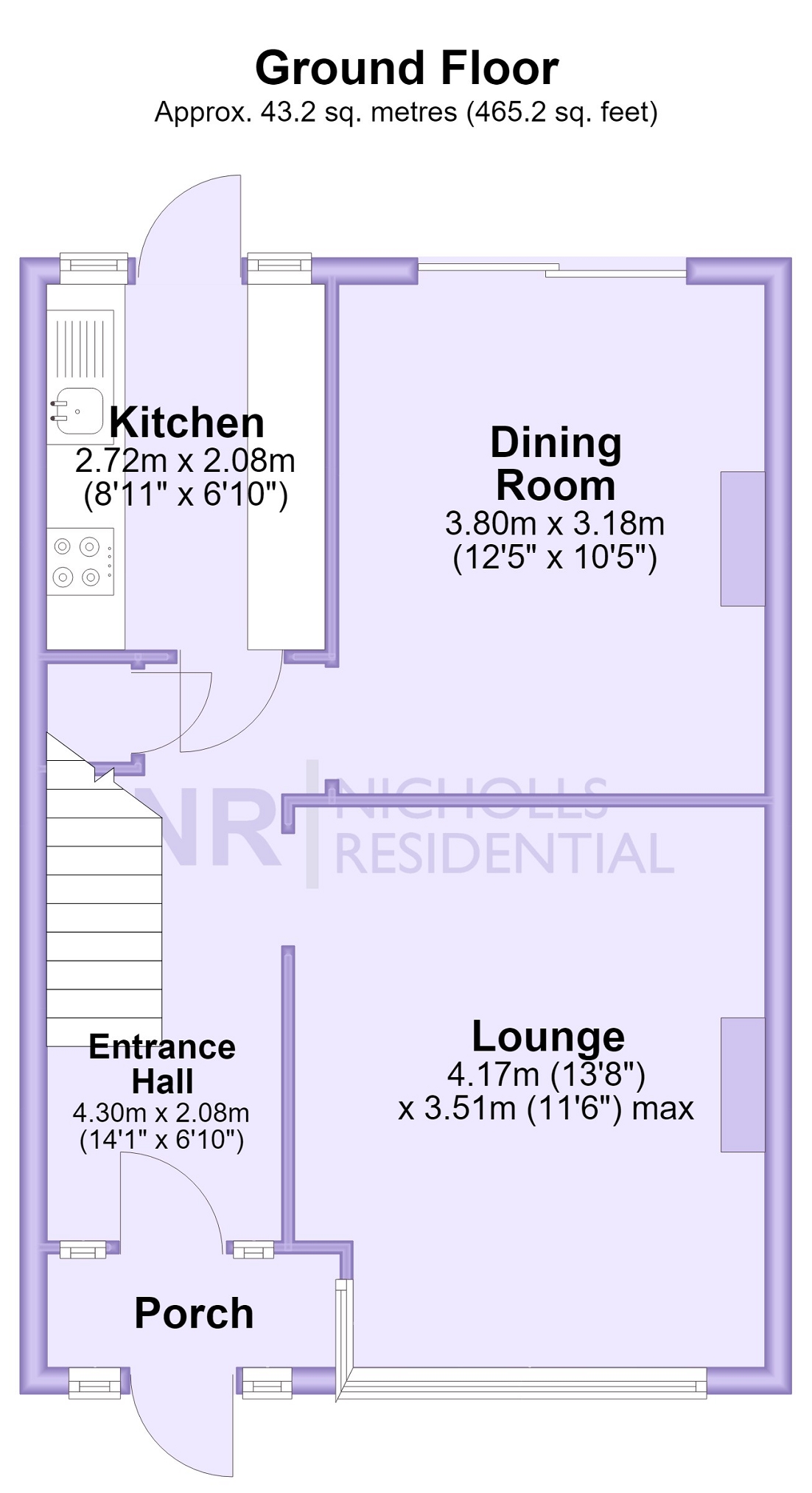 32, Hurstcourt Road, Sutton floorplan