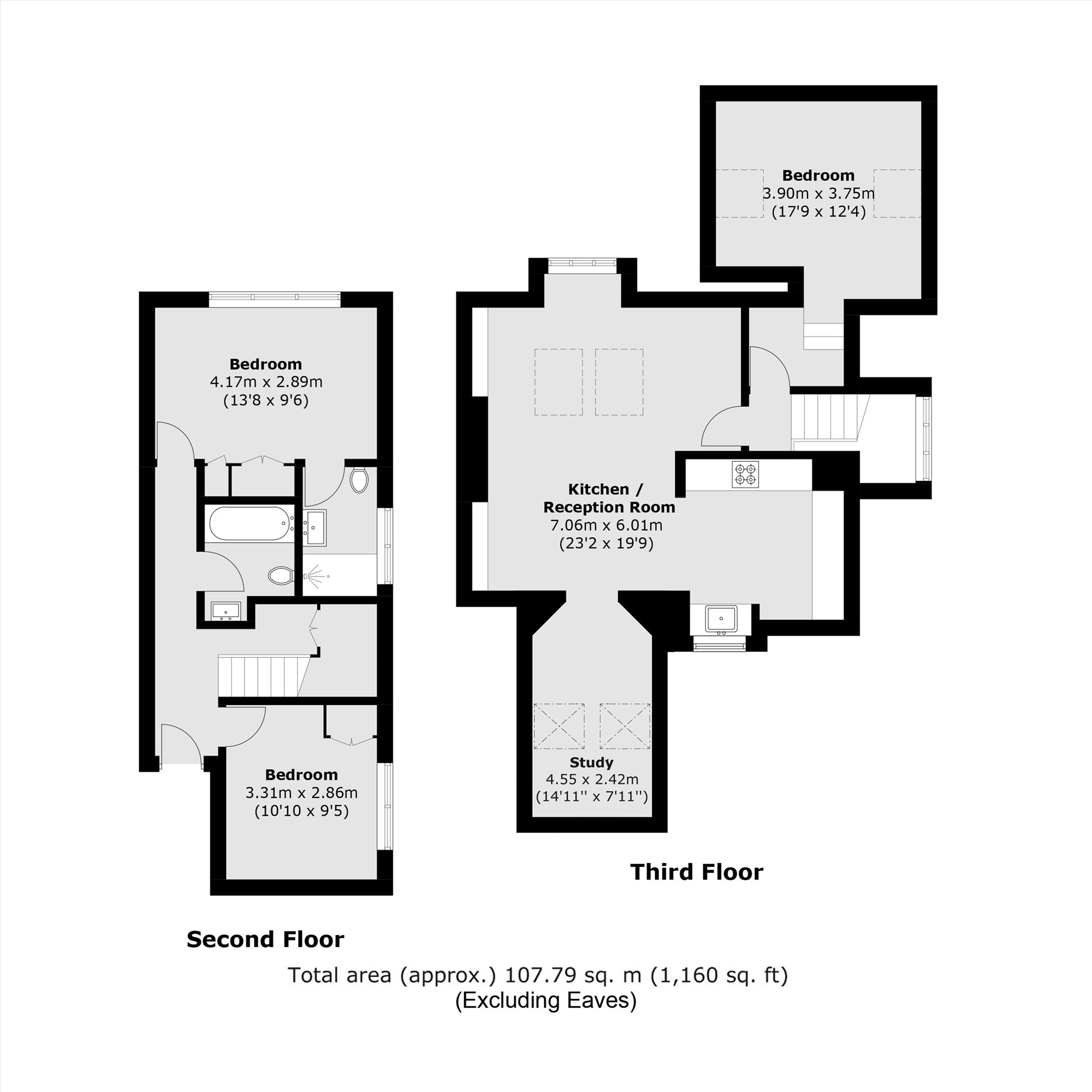 130C, Chatsworth Road, London floorplan
