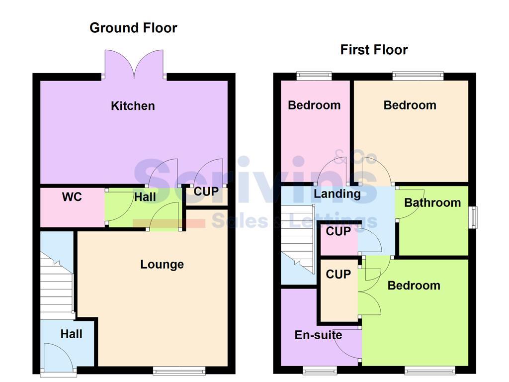 6, Elder Close, Sapcote floorplan