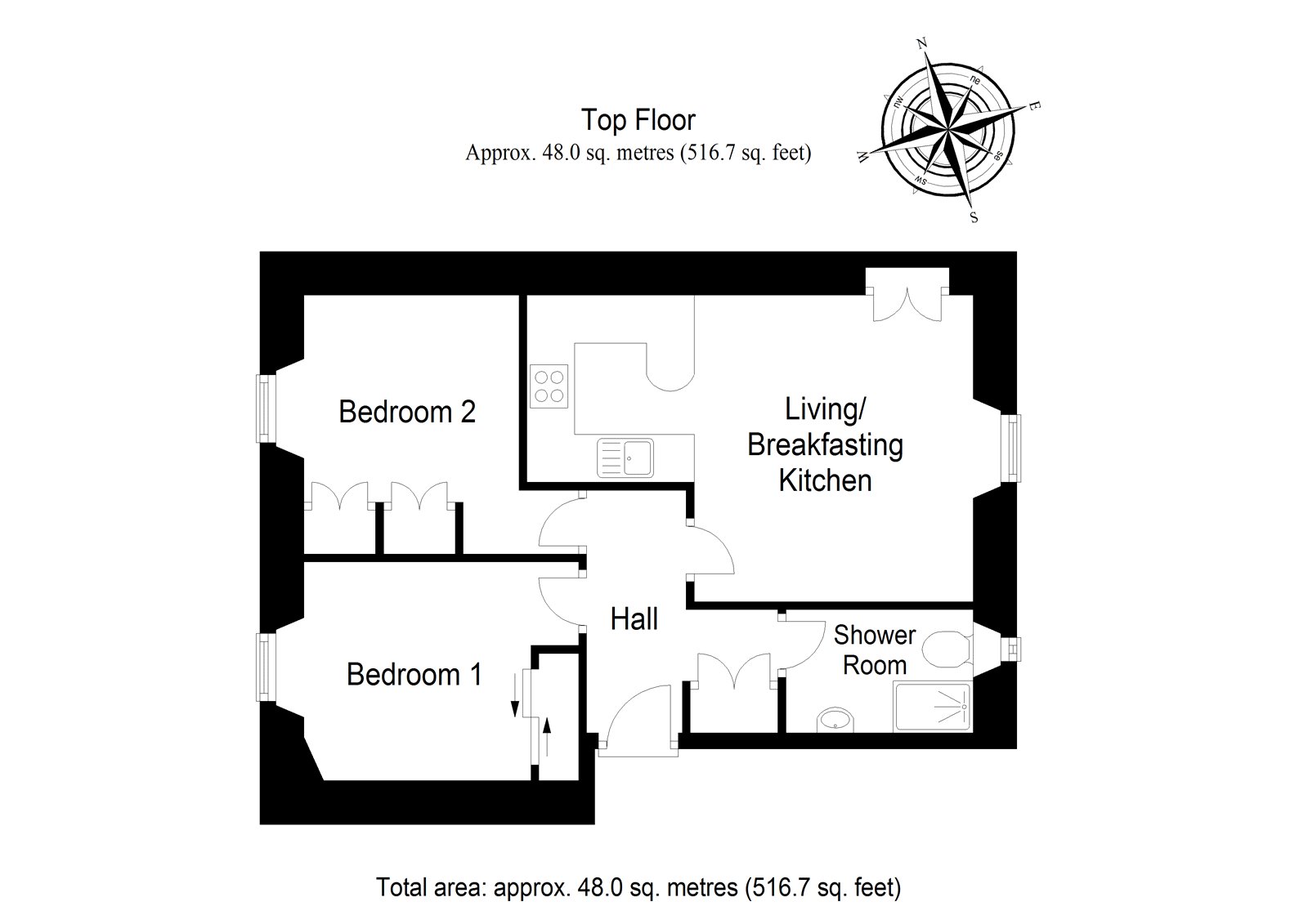 2 Bedrooms Flat for sale in Princes Street, Perth, Perthshire PH2