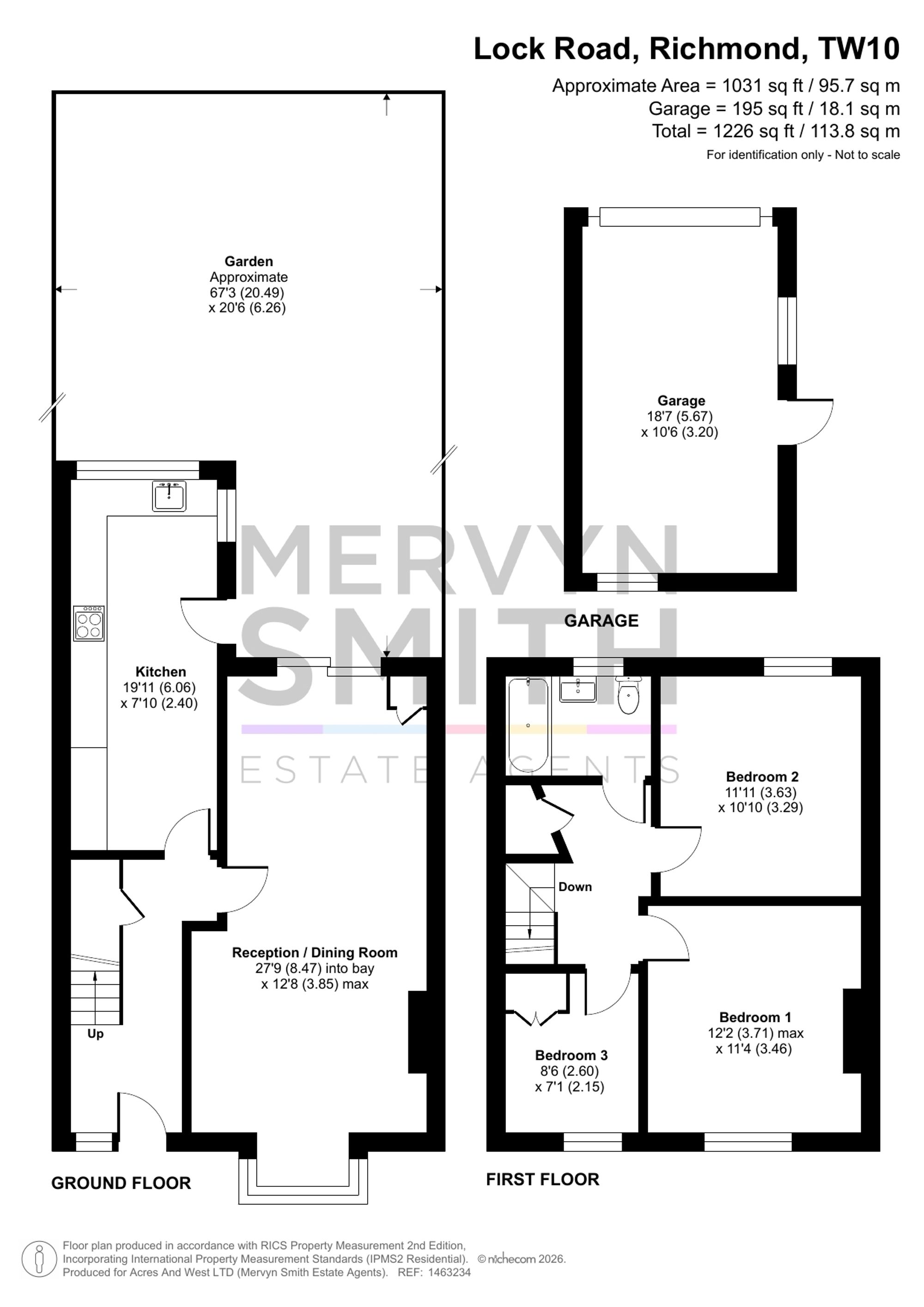 70 Lock Road, Richmond floorplan