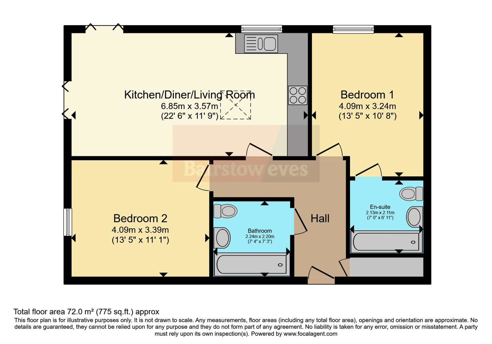 12 Woolston Manor,, Abridge Road, Essex floorplan
