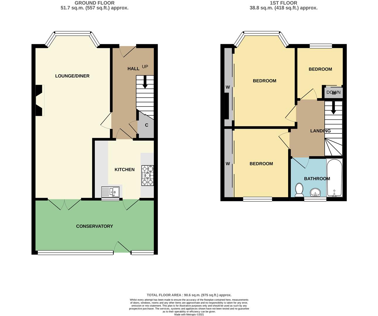 Earlshall Road, London floorplan