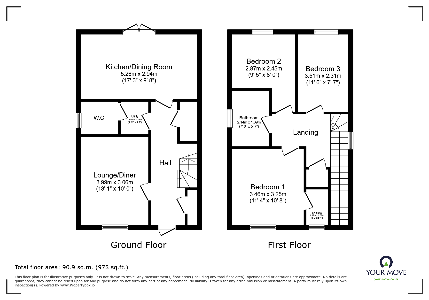 19, Herbert Street, Nottingham floorplan