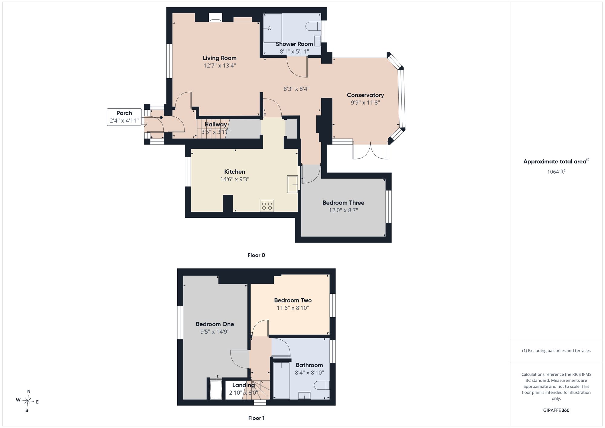 17 Llewellyn Circle, Swansea floorplan