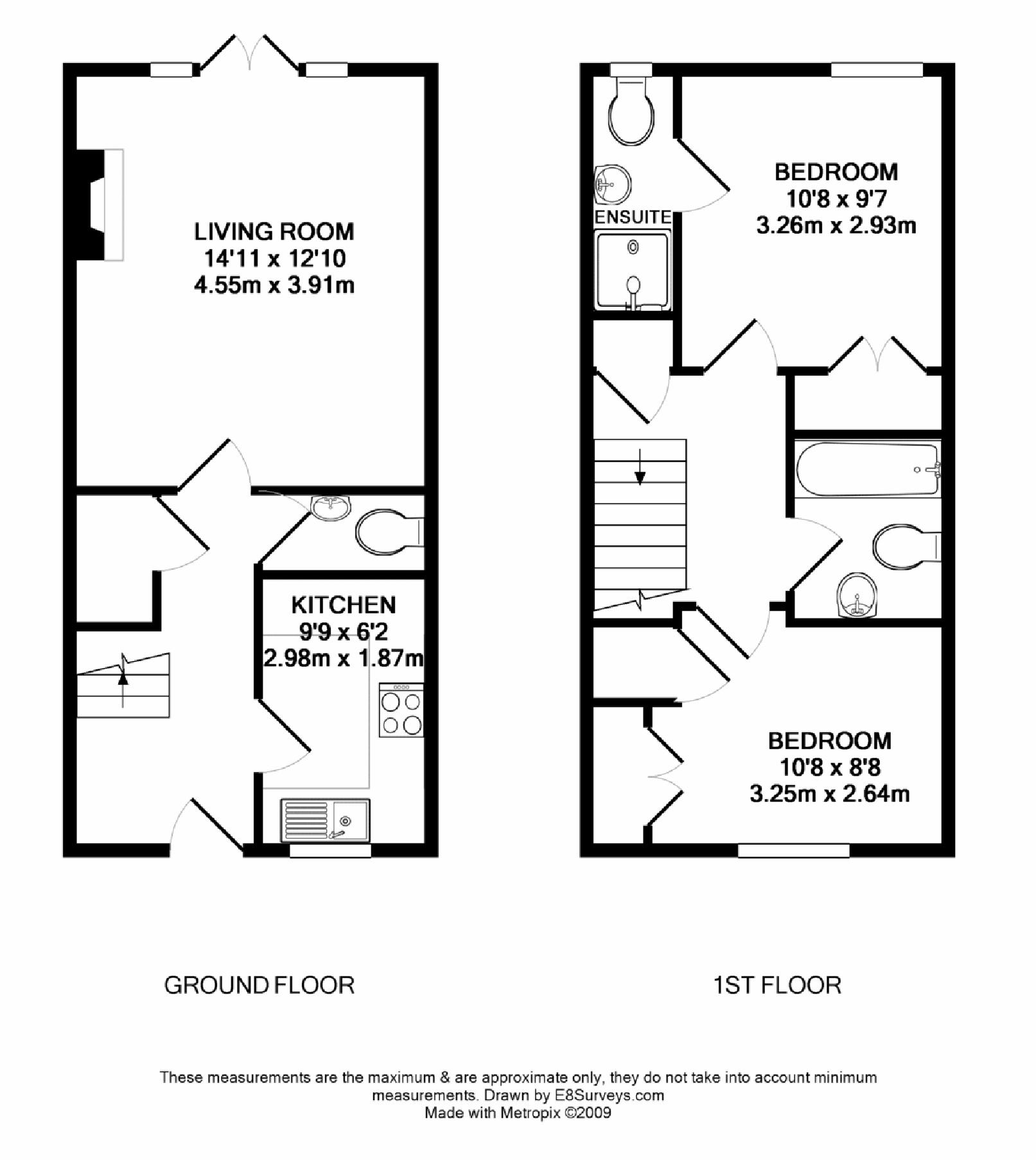 2 Bedrooms Terraced house to rent in Merrivale Square, Oxford OX2