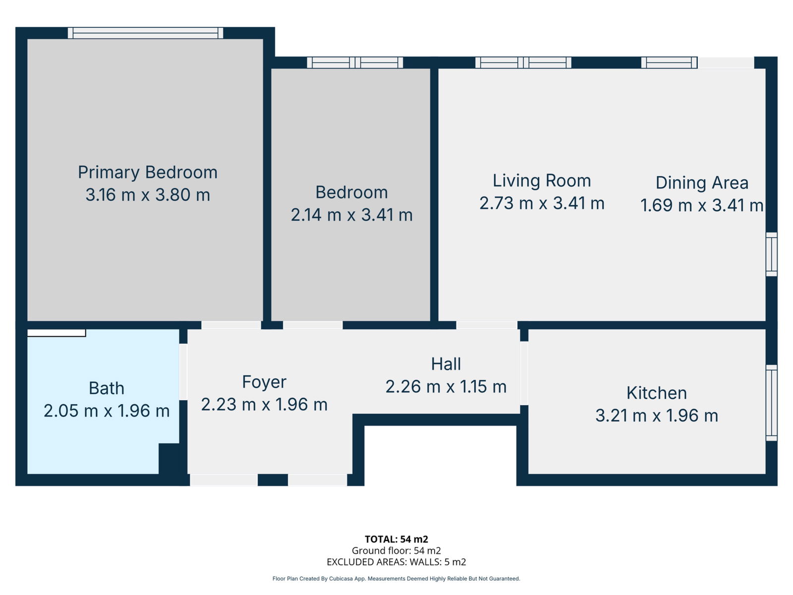 Kensington Court, 52,Flat 3, Grenville Place, London floorplan