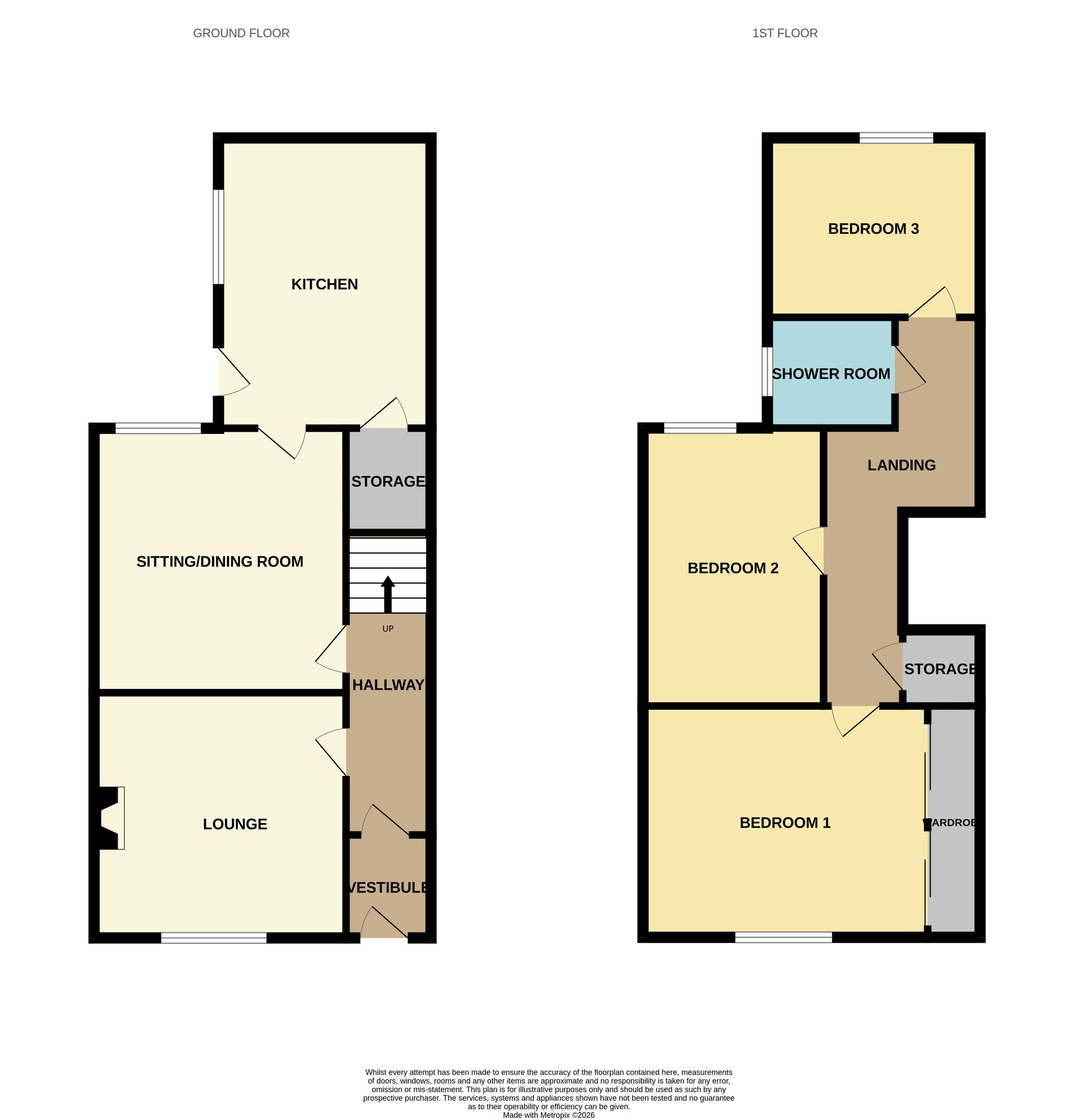 22 Grasmere Street, Carlisle floorplan