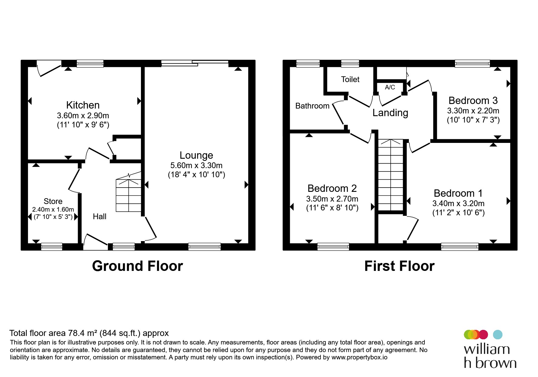 136, Elm Road, Thetford floorplan