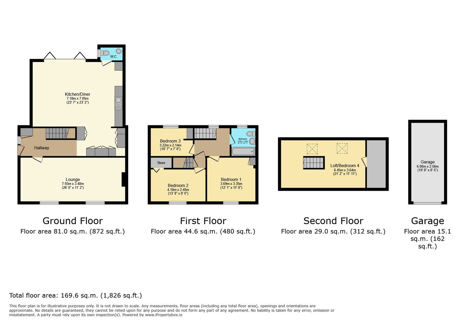 35, Highfield Road, Selby floorplan