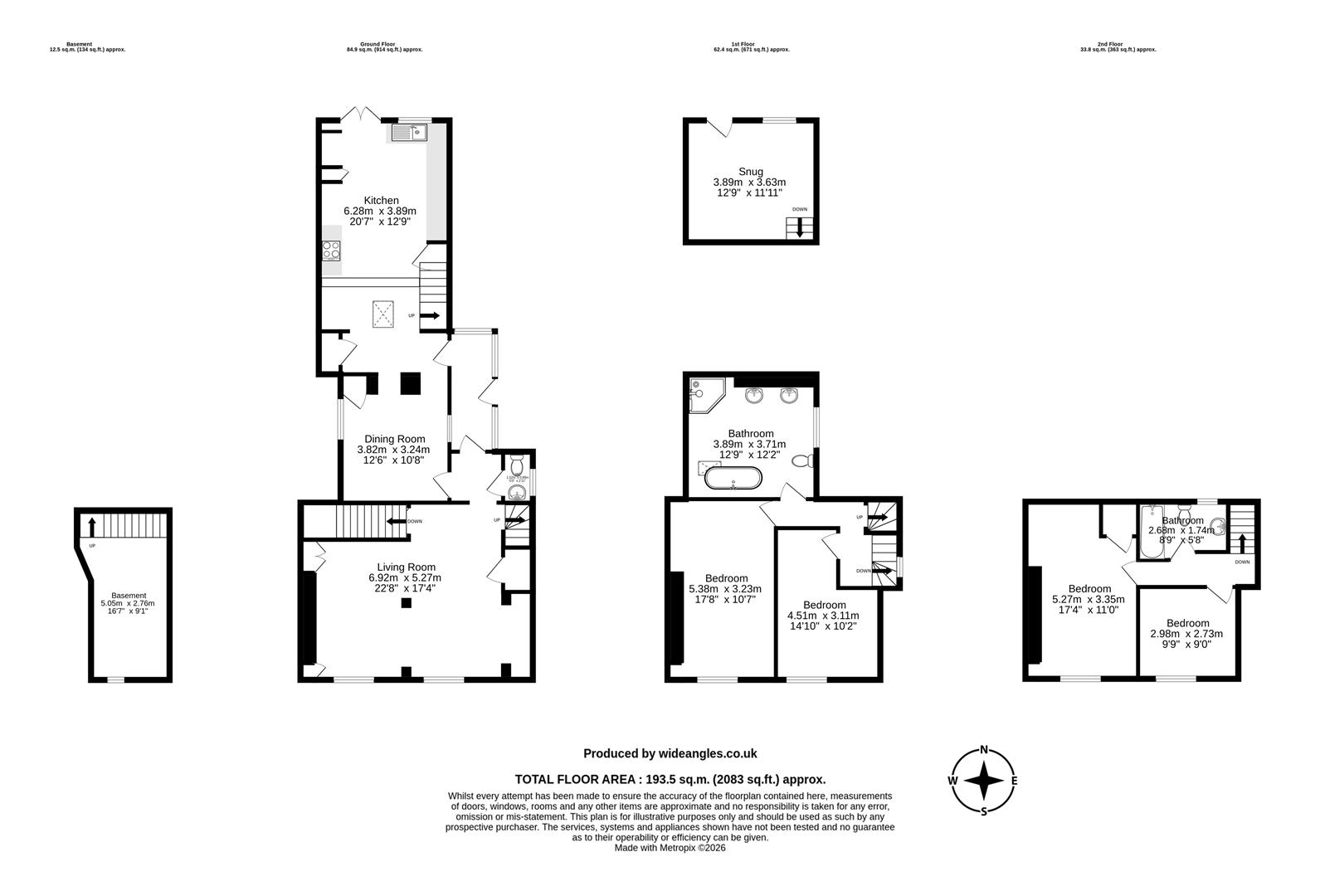 The Old Bakery, 43, Freehold Street, Lower Heyford floorplan