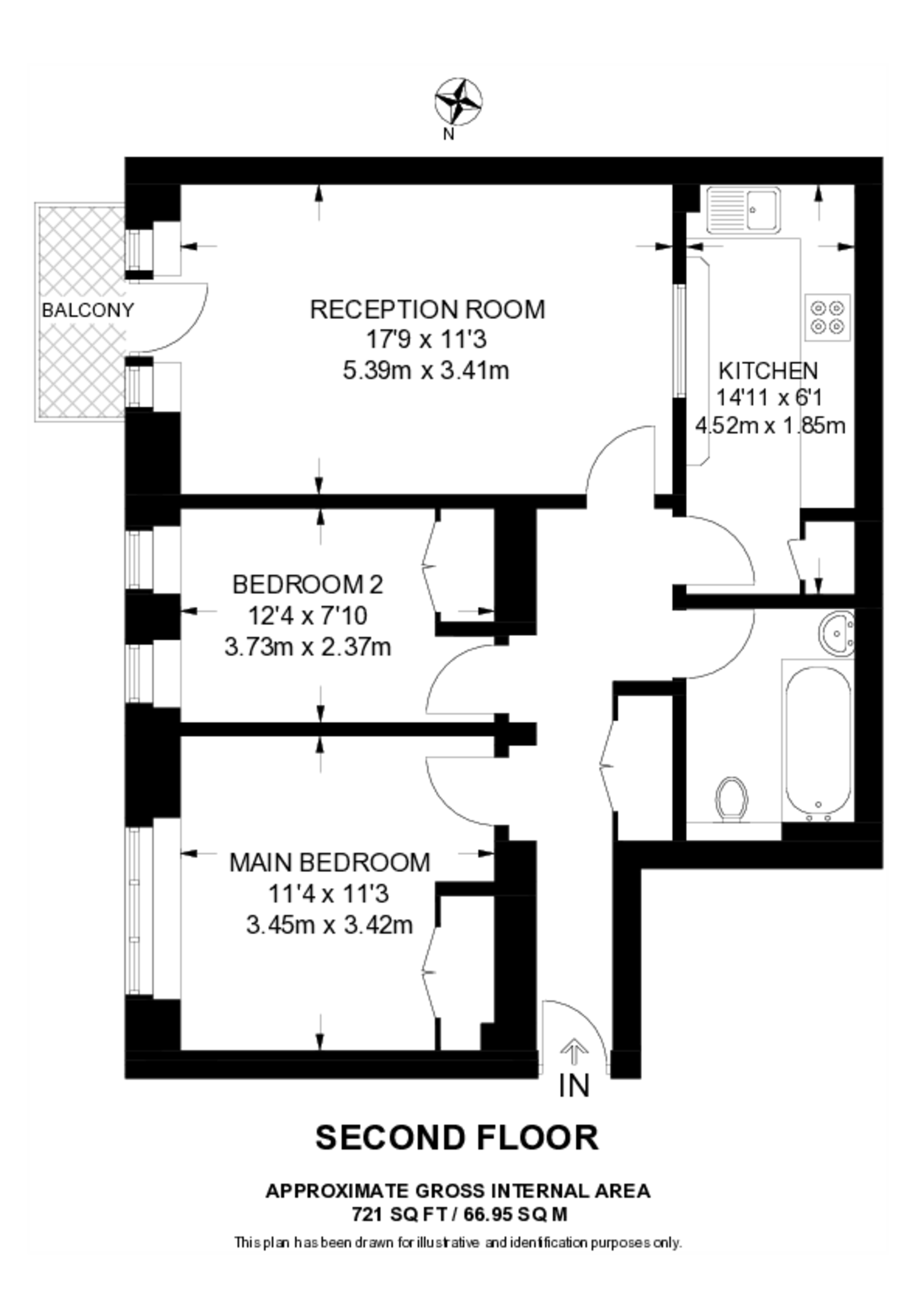 Ensign Street, Tower Hill floorplan