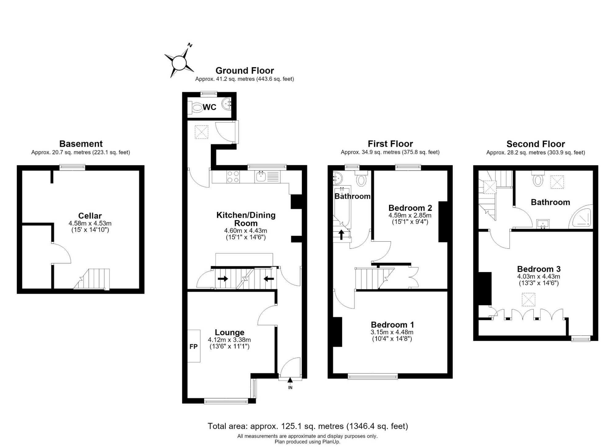 19 Wedderburn Road, Harrogate floorplan