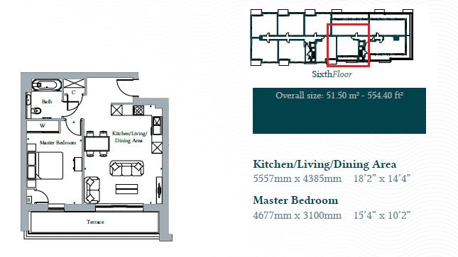 1 Bedrooms Flat for sale in The Stamford, Rivermill Lofts, Abbey Road, Barking IG11