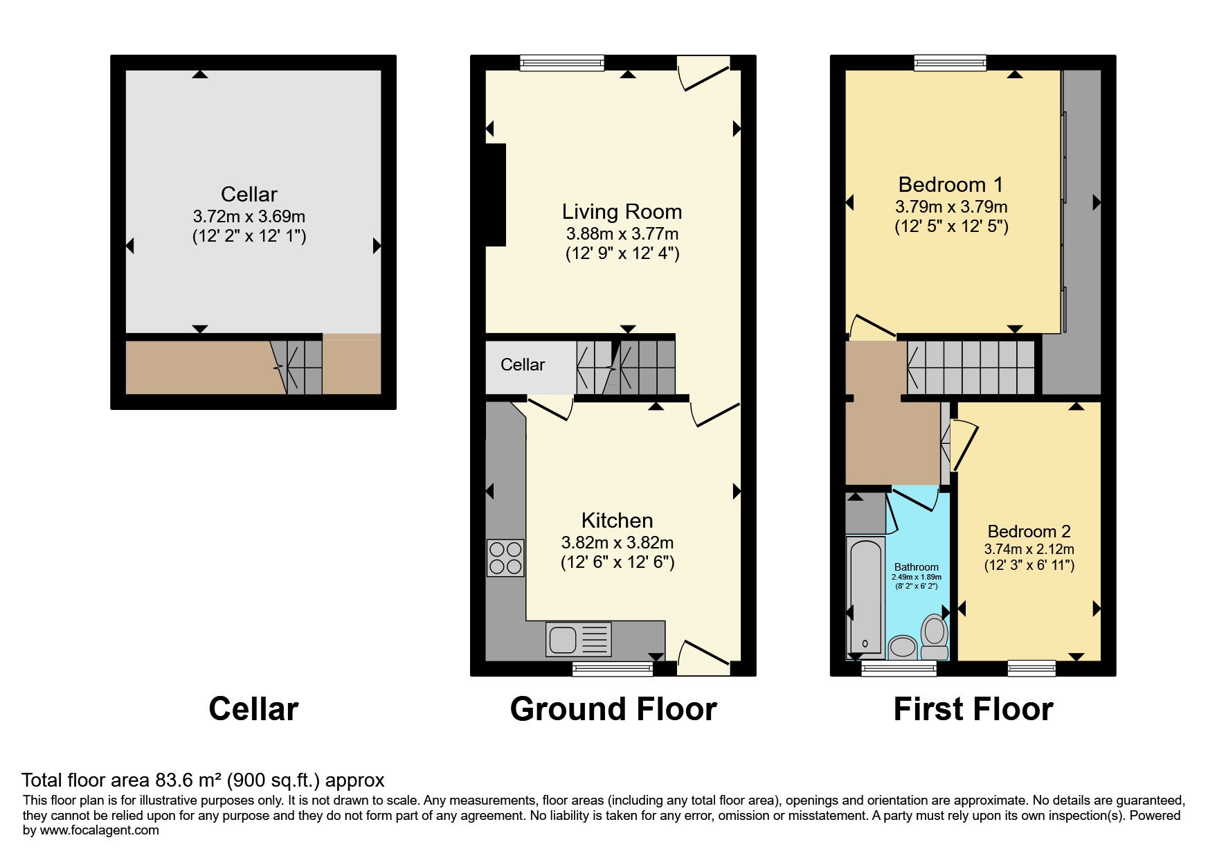 50, South Street, Rotherham floorplan