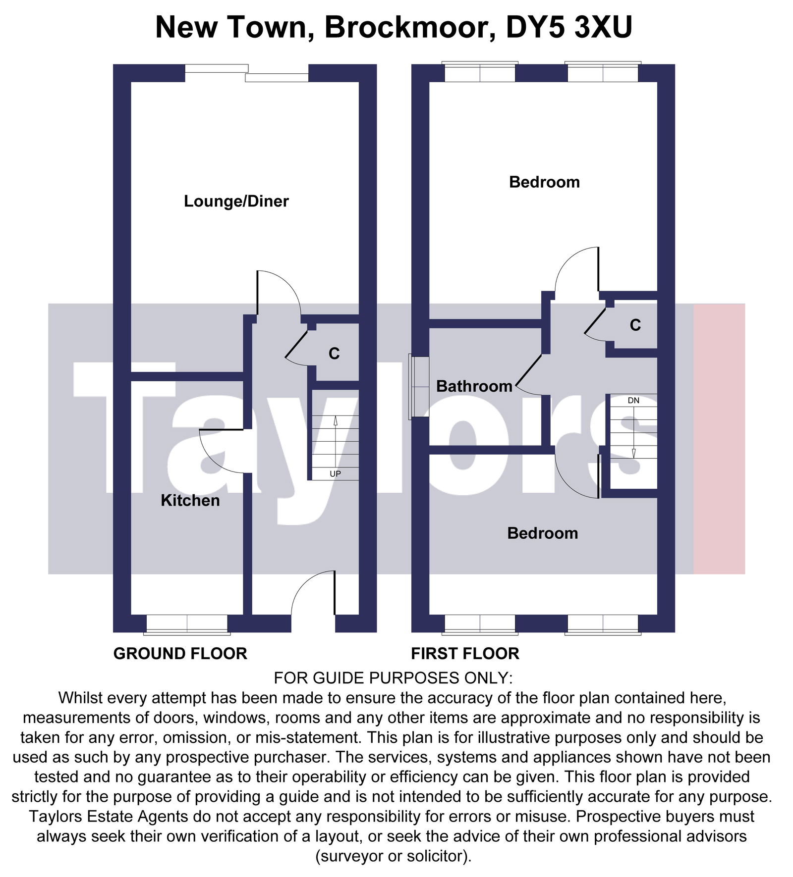 45, New Town, Brierley Hill floorplan