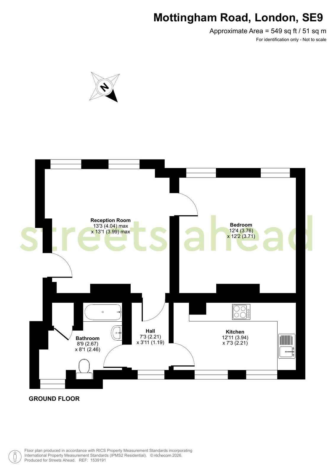 Mottingham Road, London floorplan