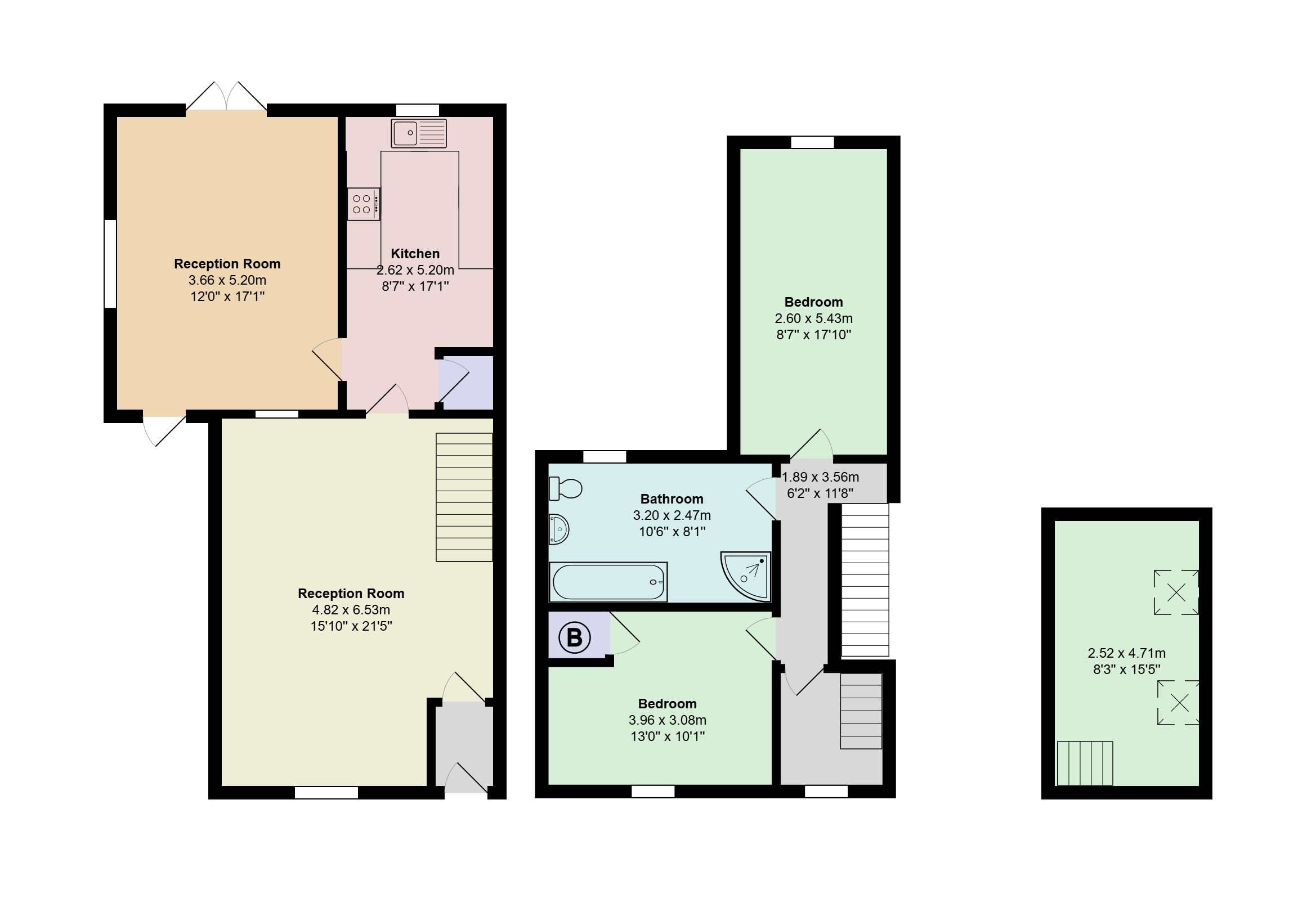 217 Bridgend Road, Maesteg floorplan