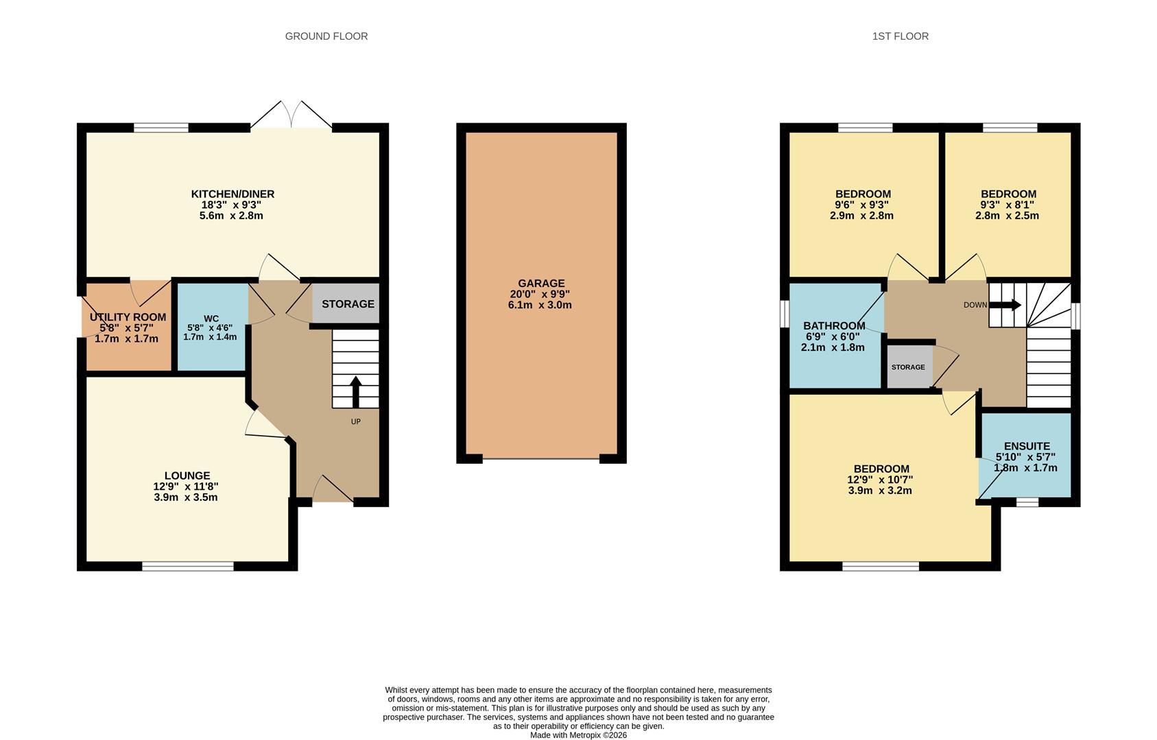 16, Stork Lane, Rothwell floorplan