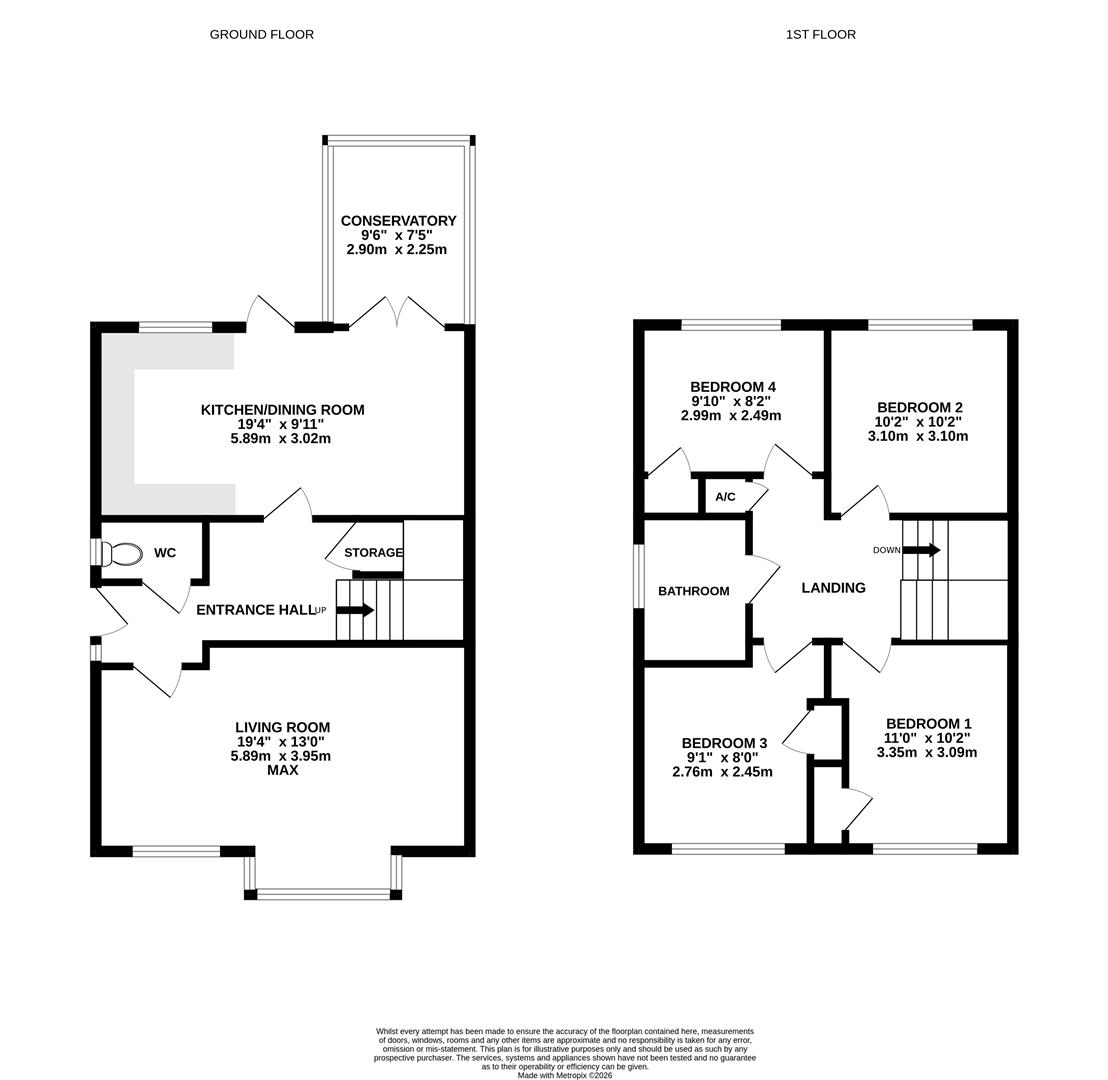 11, Poole Ground, Highnam floorplan