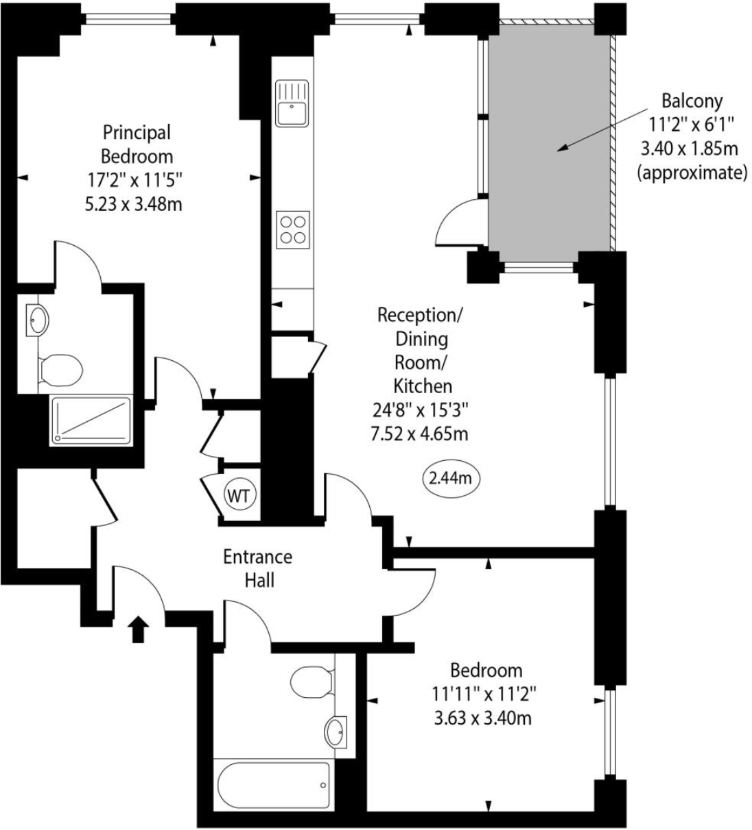 Bailey Street, London floorplan