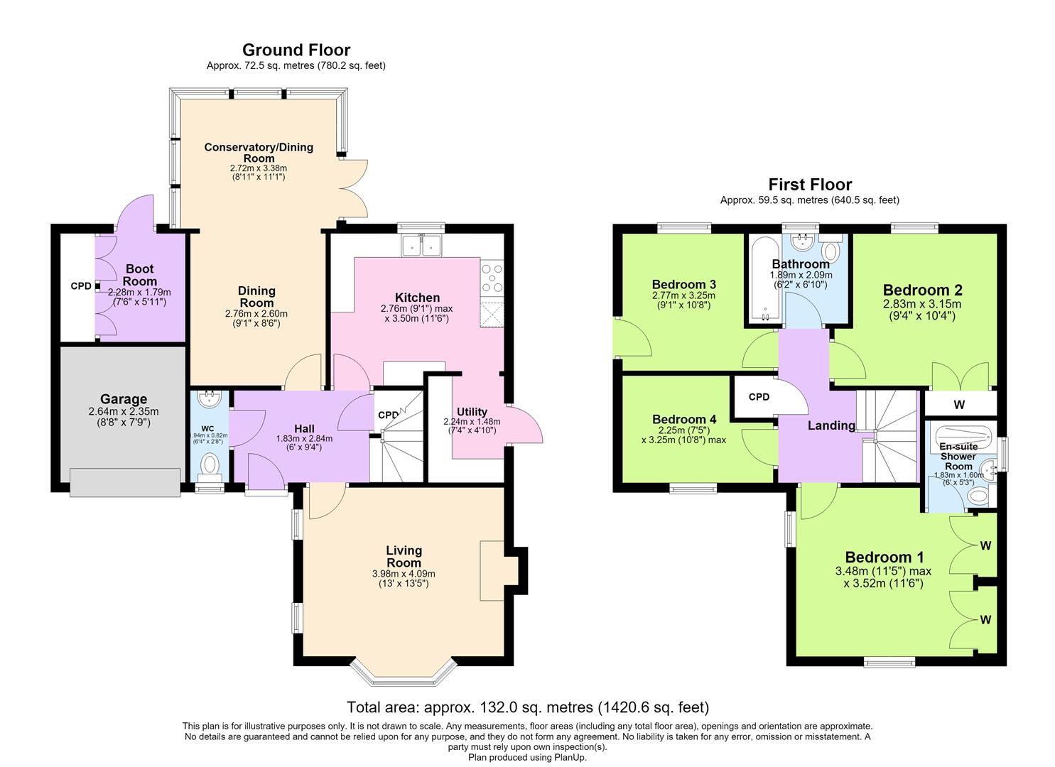 18, Millholme Close, Southam floorplan
