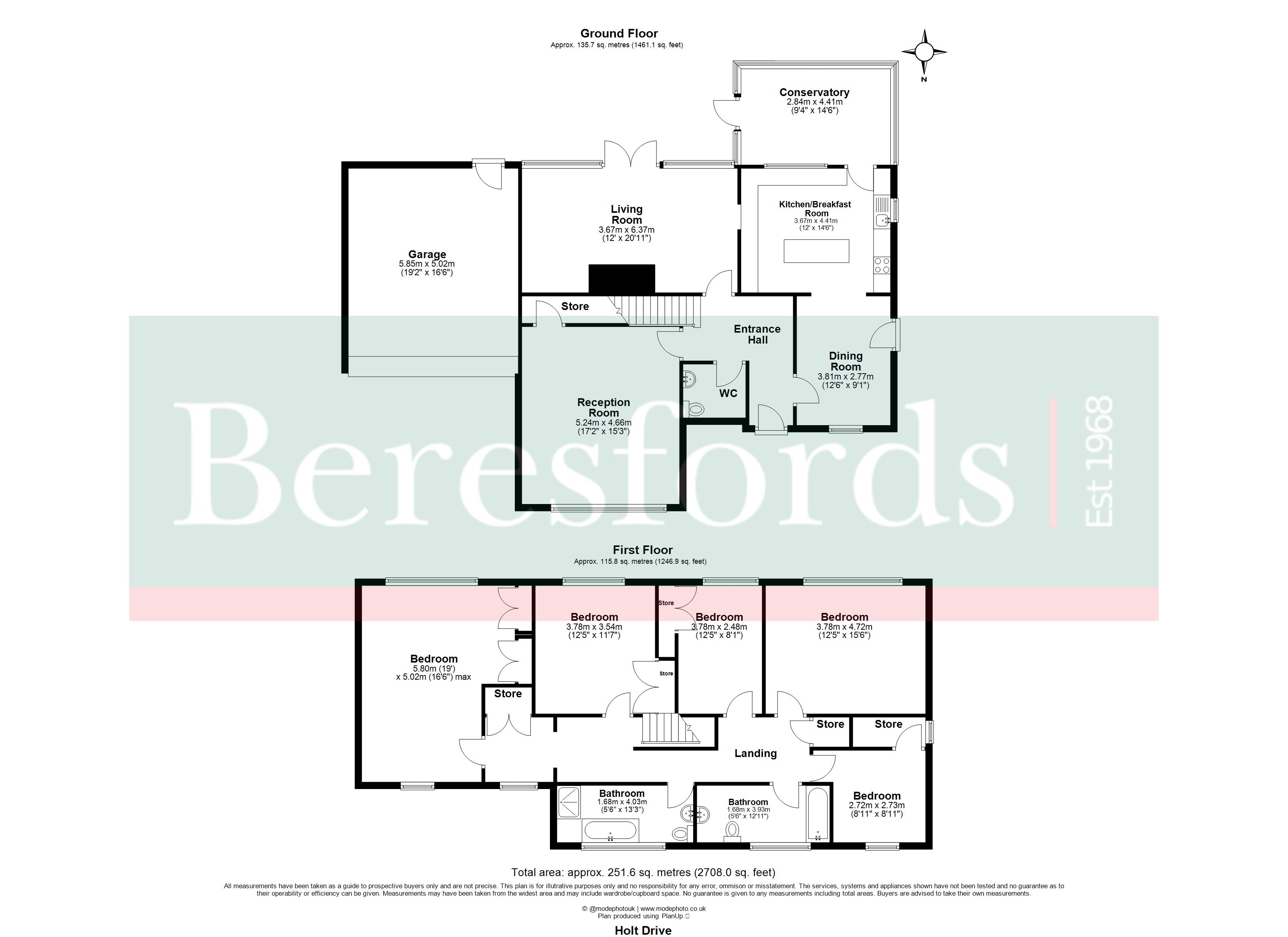 1, Holt Drive, Witham floorplan