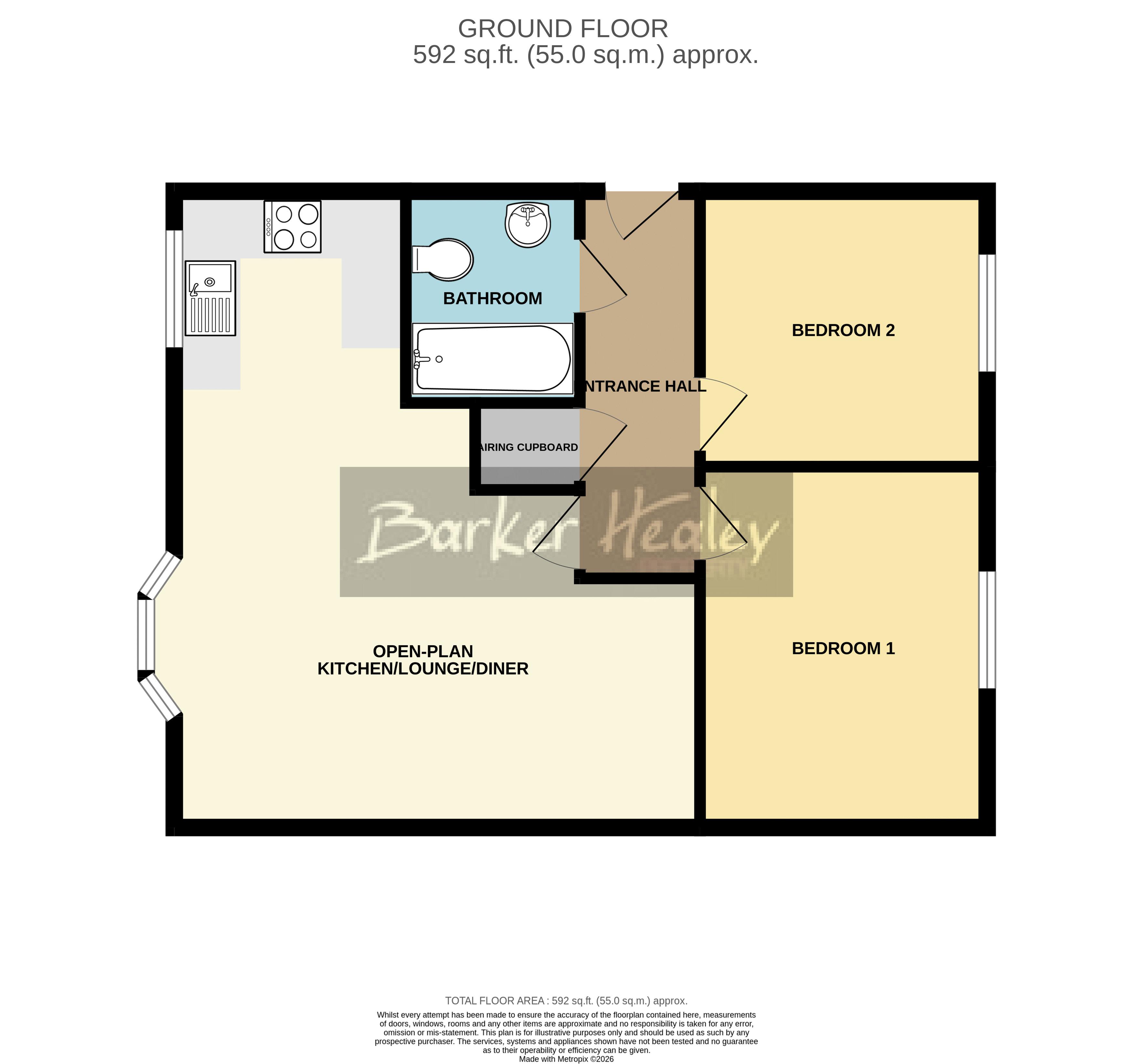12, Chancery Court, Newport floorplan