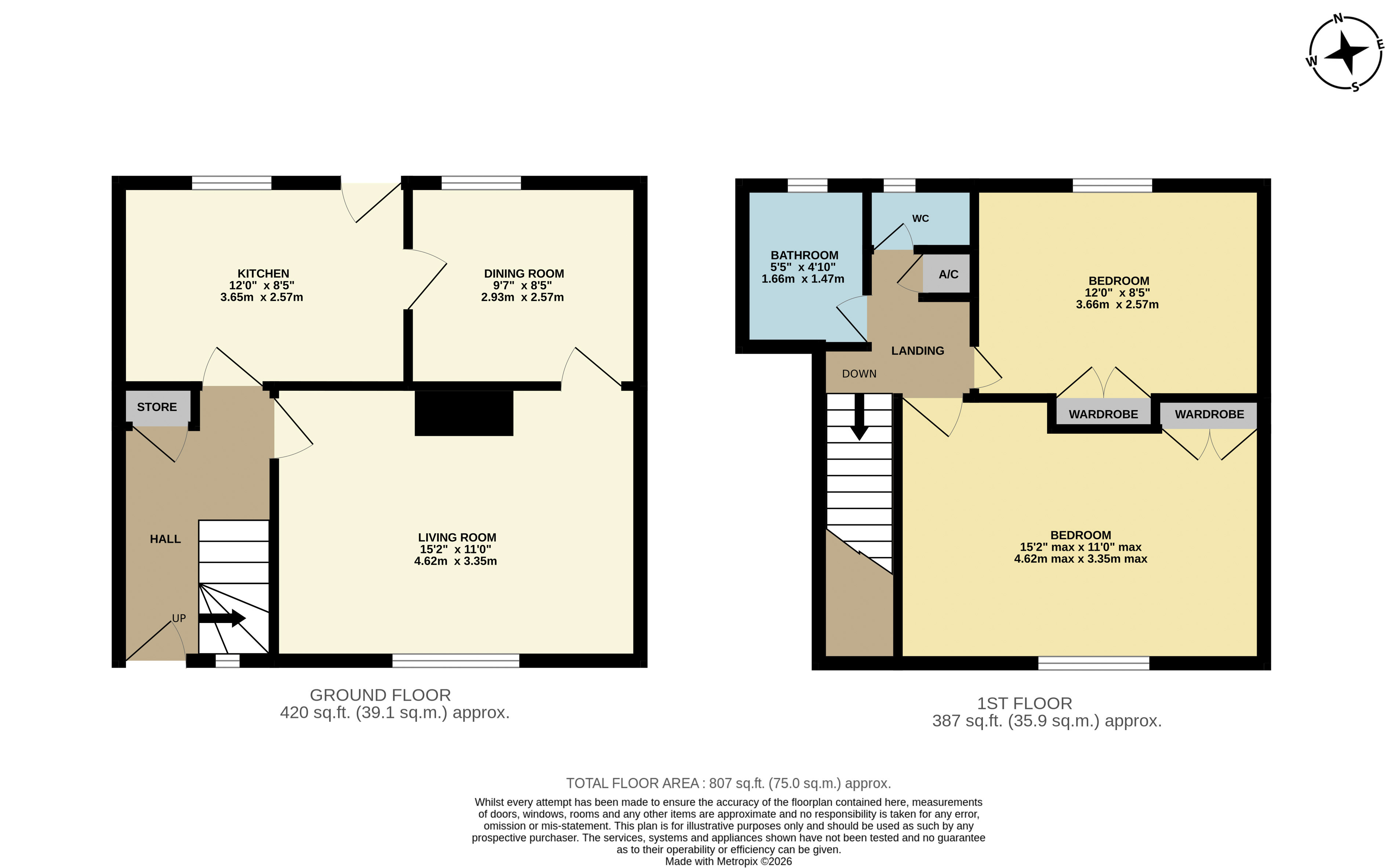 86, Blickling Street, West Raynham floorplan