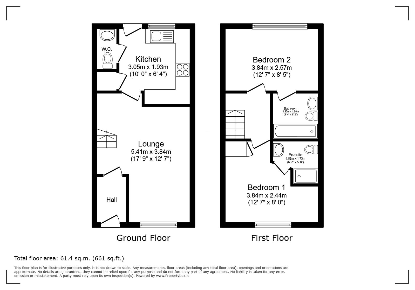 146, Mortimer Way, Essex floorplan
