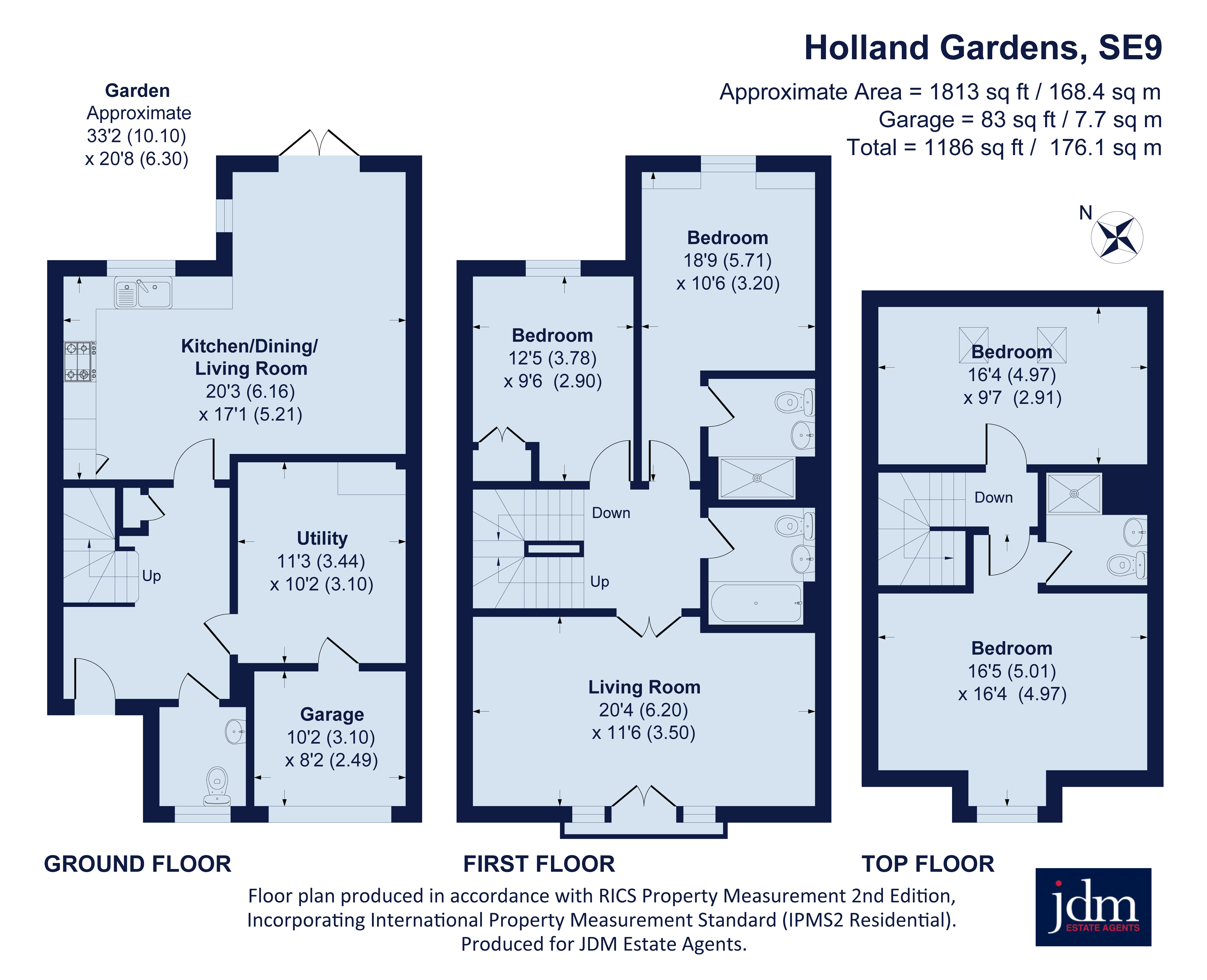 77, Holland Gardens, London floorplan